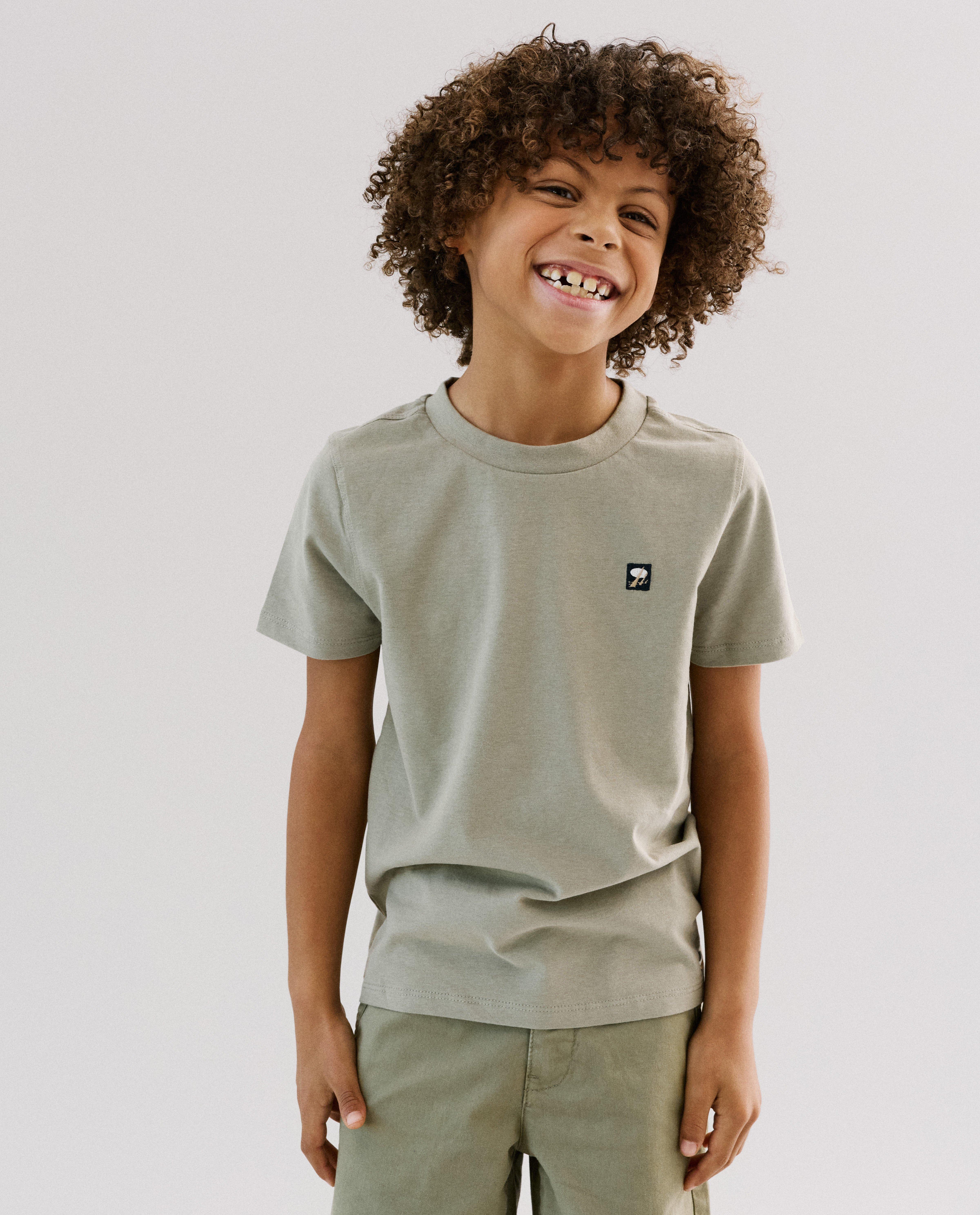 T-shirt avec broderie, loose fit, Special occasions, 116-164