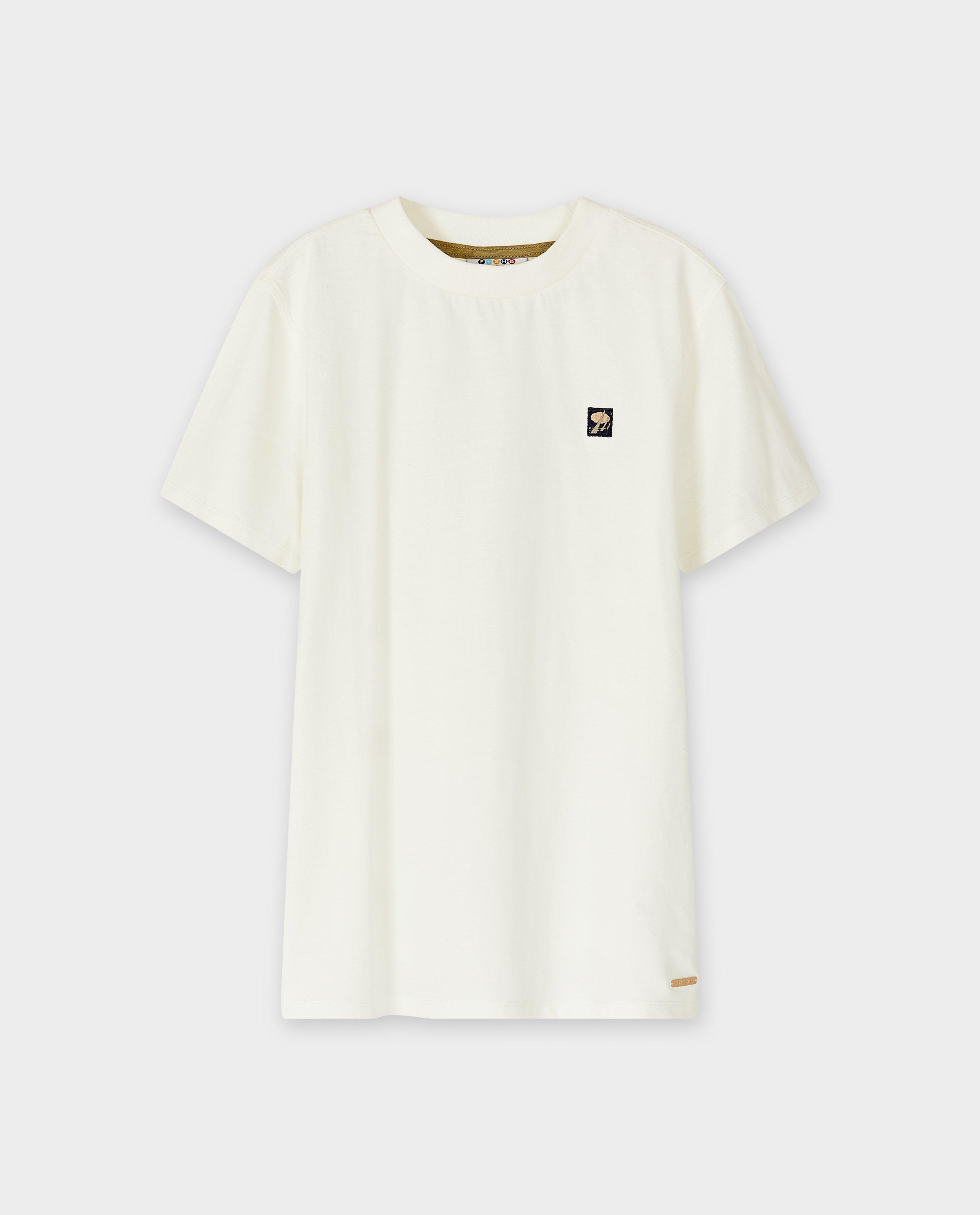 T-shirt met borduursel, loose fit, Special occasions, 116-164 - Product Detail - wit - afbeelding nummer 4