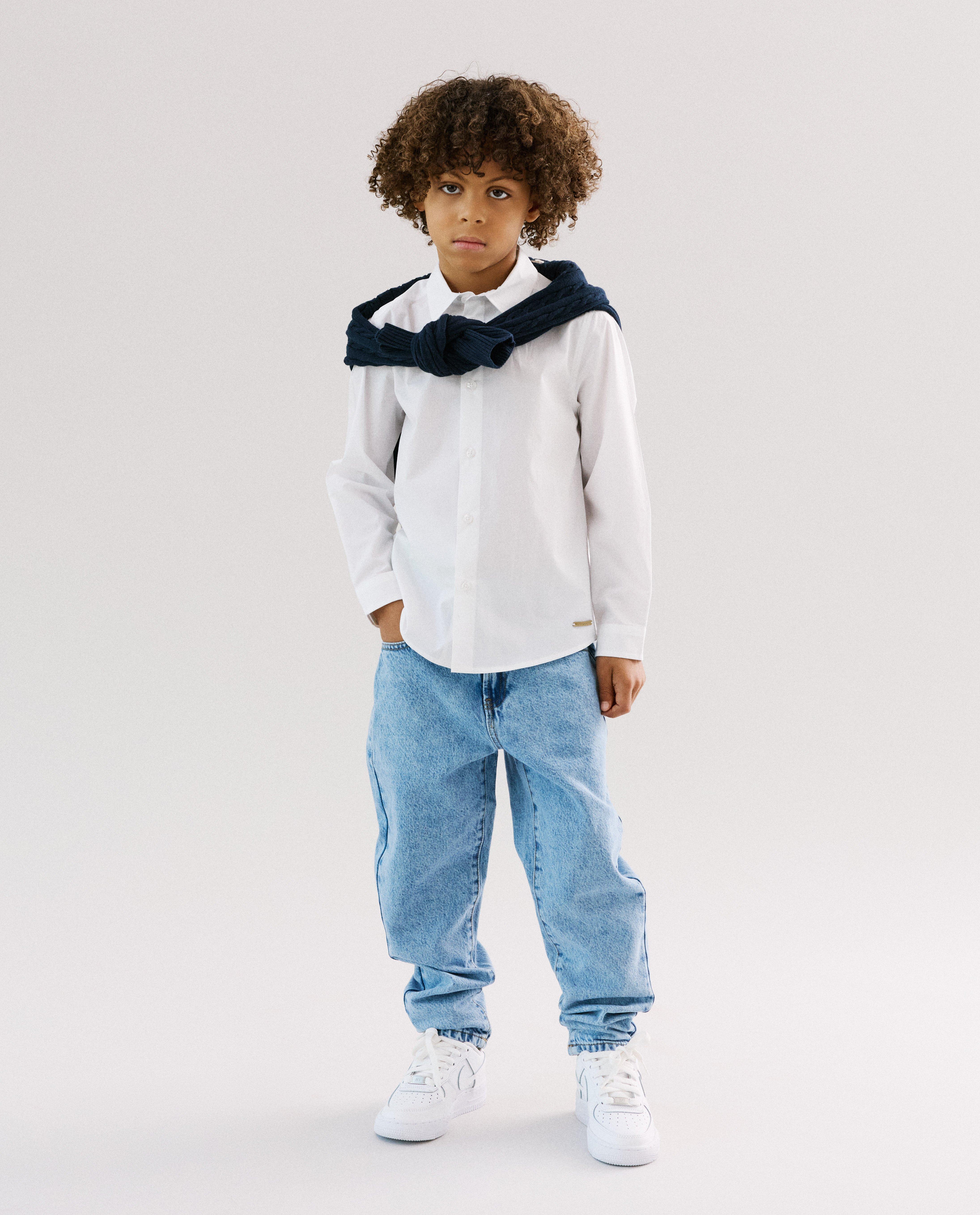 Wit hemd, regular fit, Special occasions, 116-164 - Product Detail - wit - afbeelding nummer 2