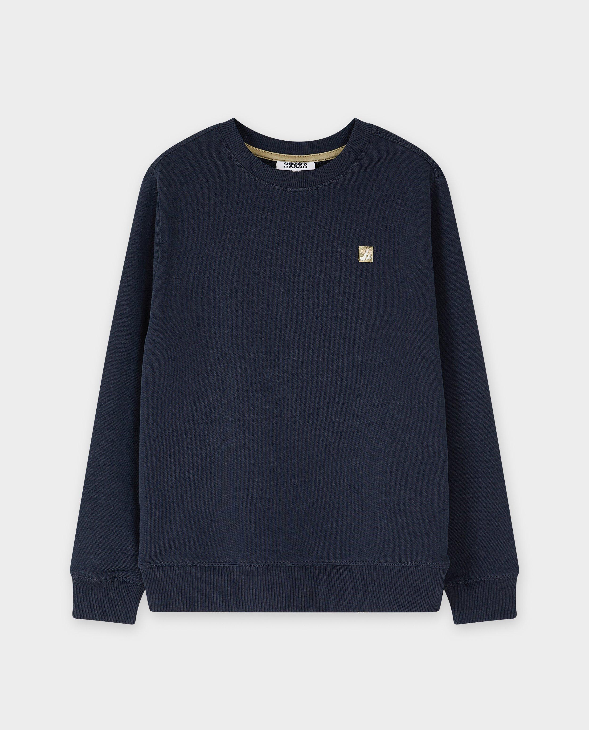 Donkerblauwe sweater met borduursel, loose fit, Special occasions, 116-164 - Product Detail - donkerblauw - afbeelding nummer 4