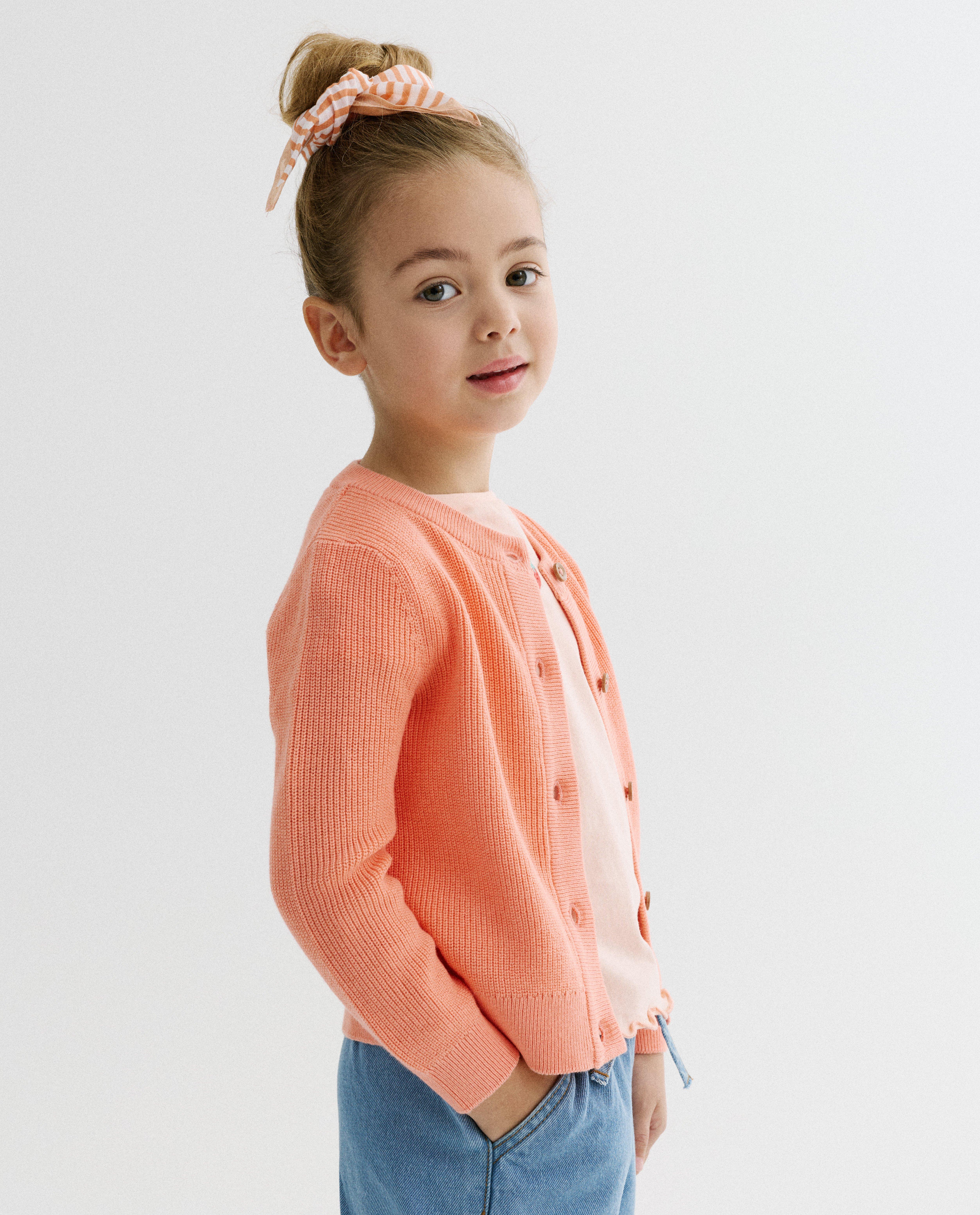 Oranje cardigan - Product Detail - oranje - afbeelding nummer 1