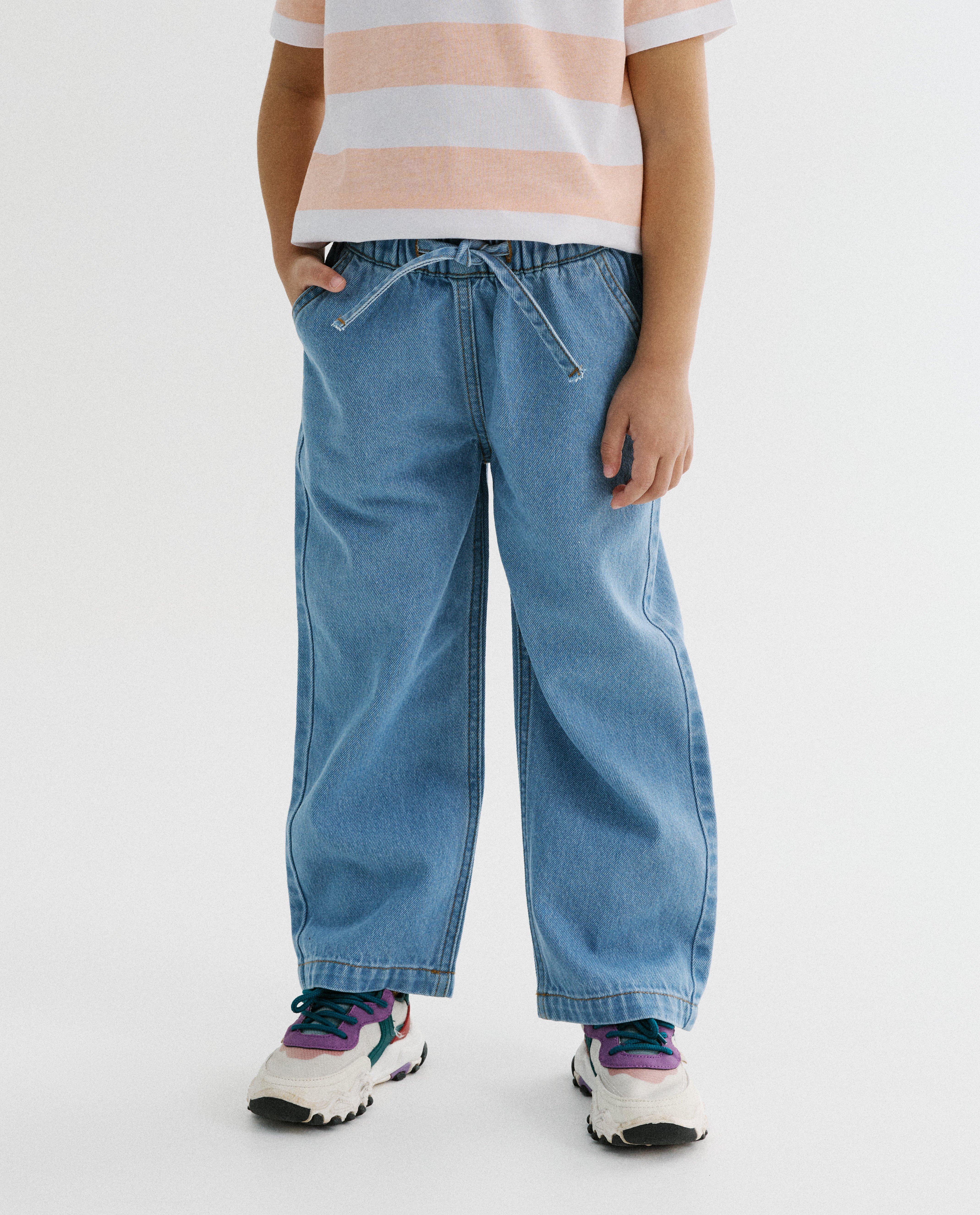 Blauwe jeans, straight fit - Product Detail - blauw - afbeelding nummer 3