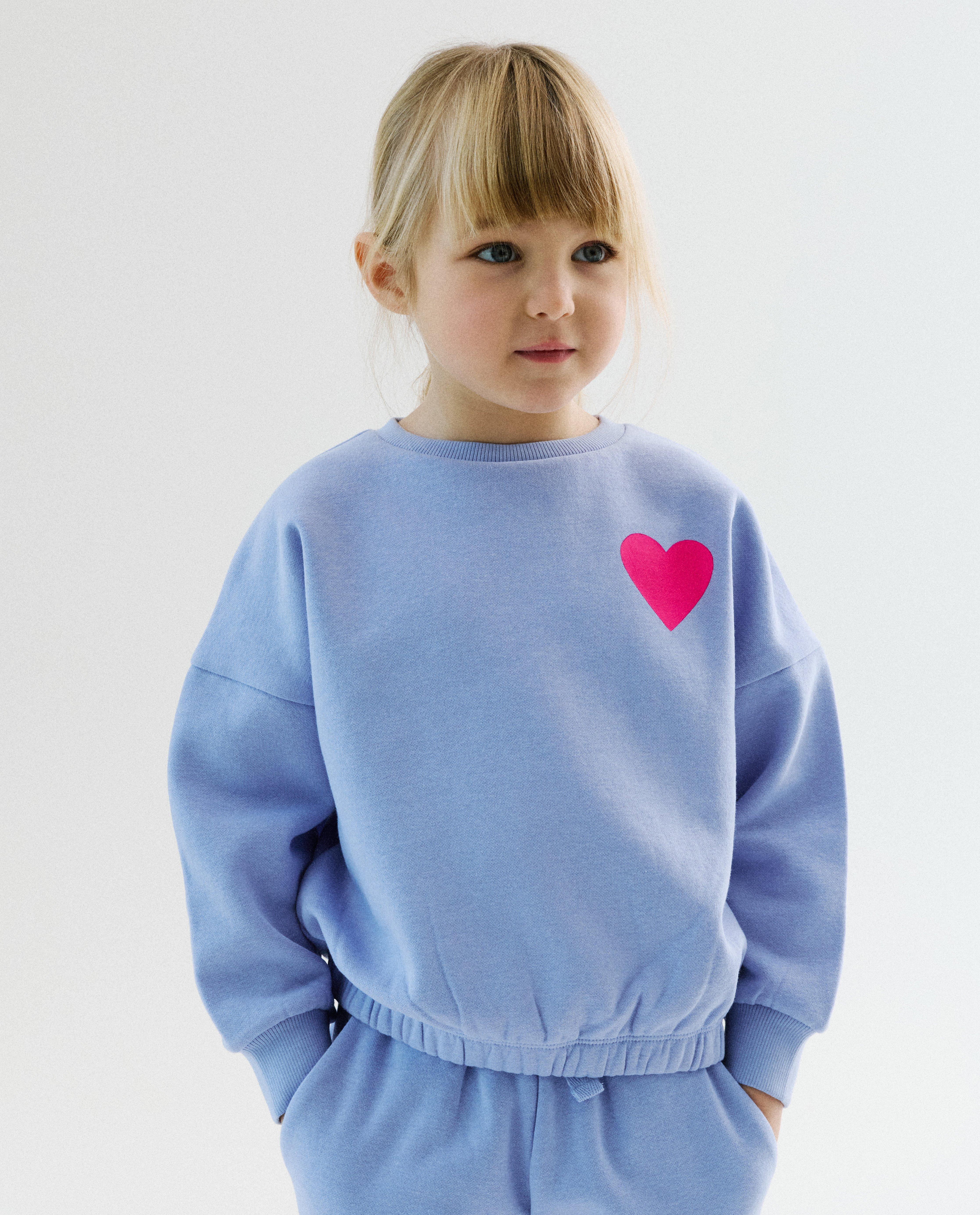 Sweater met backprint, loose fit - Product Detail - paars - afbeelding nummer 2