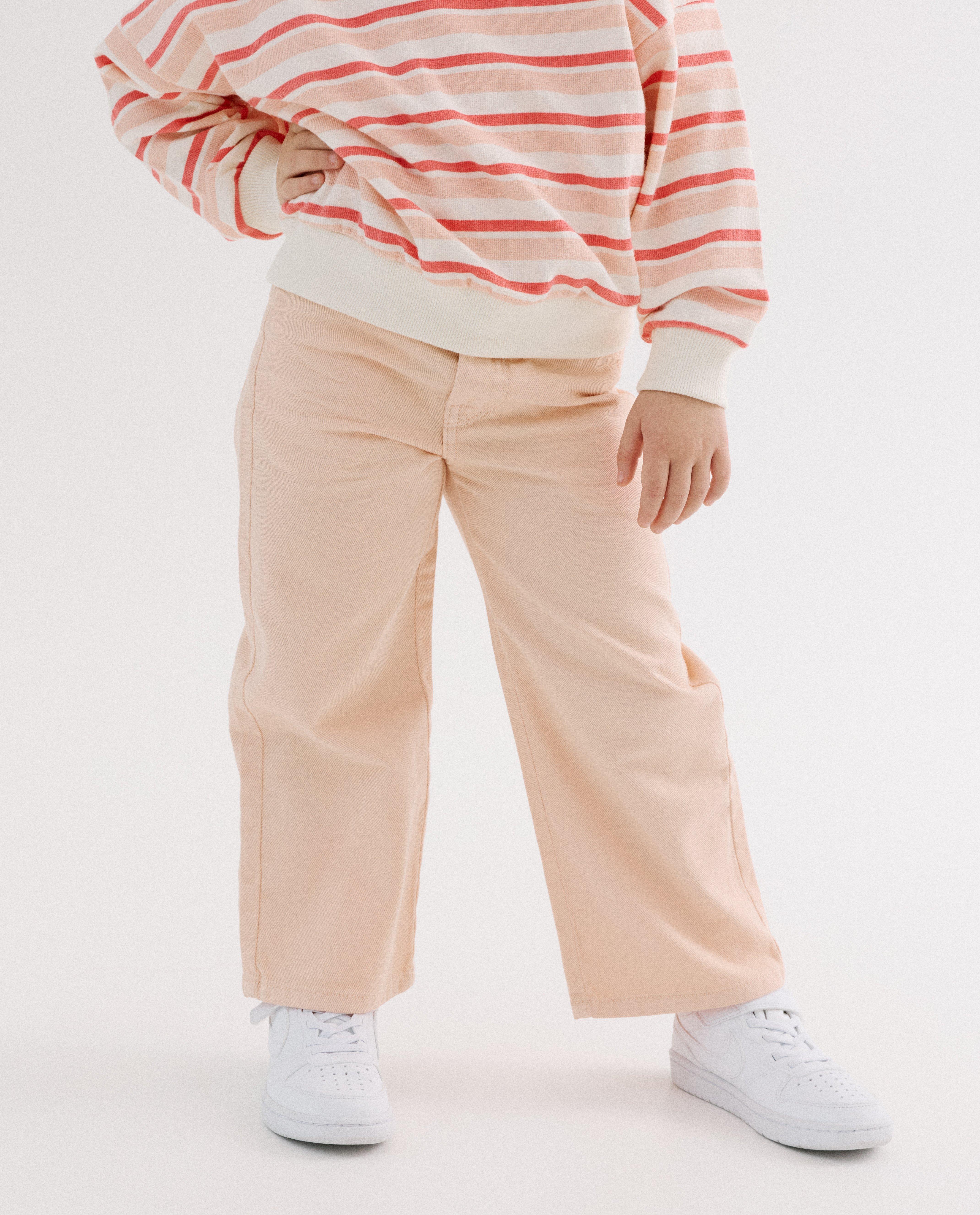 Jeans - Groene jeans, straight fit