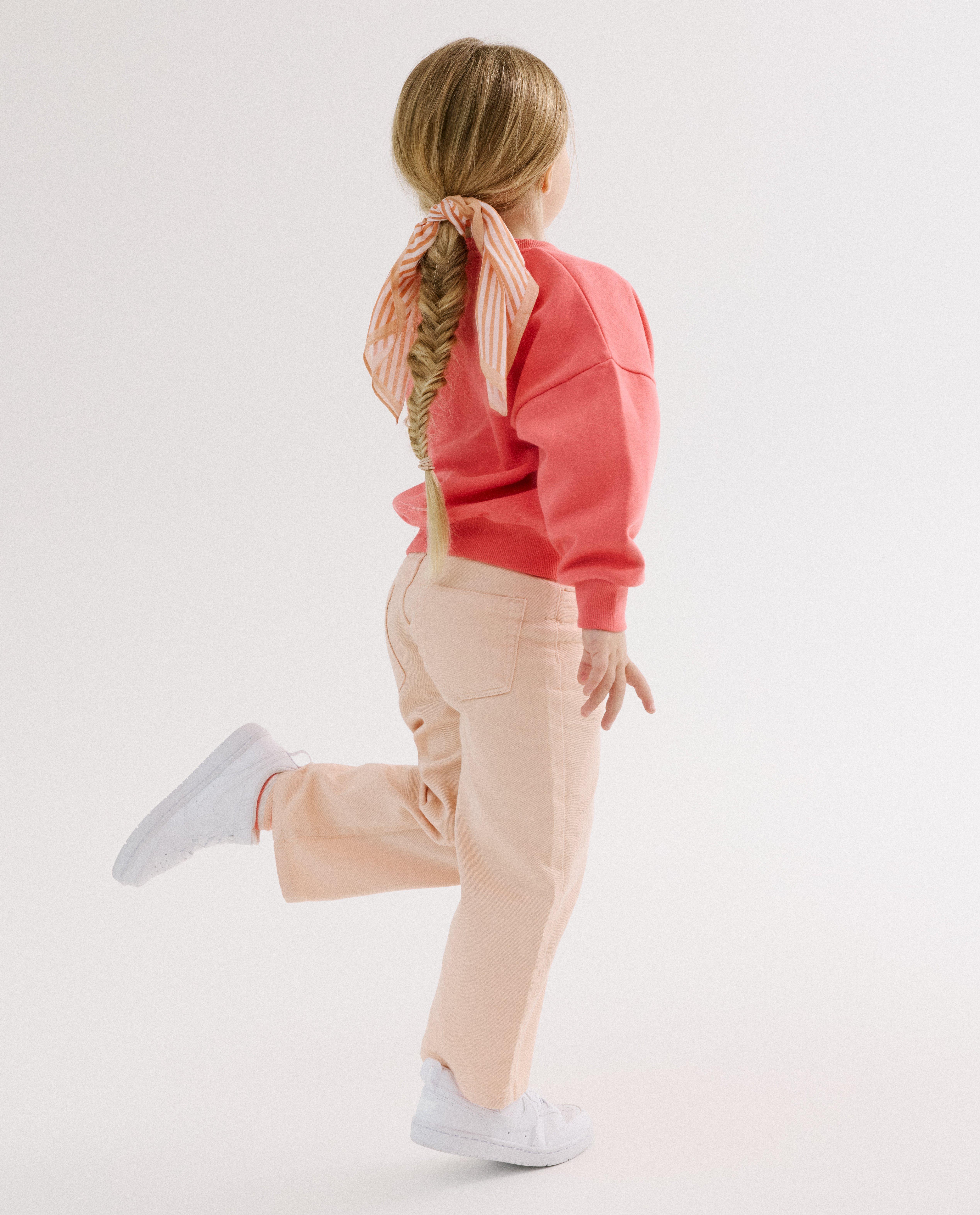 Sweater met opschrift, loose fit - Product Detail - oranje - afbeelding nummer 3