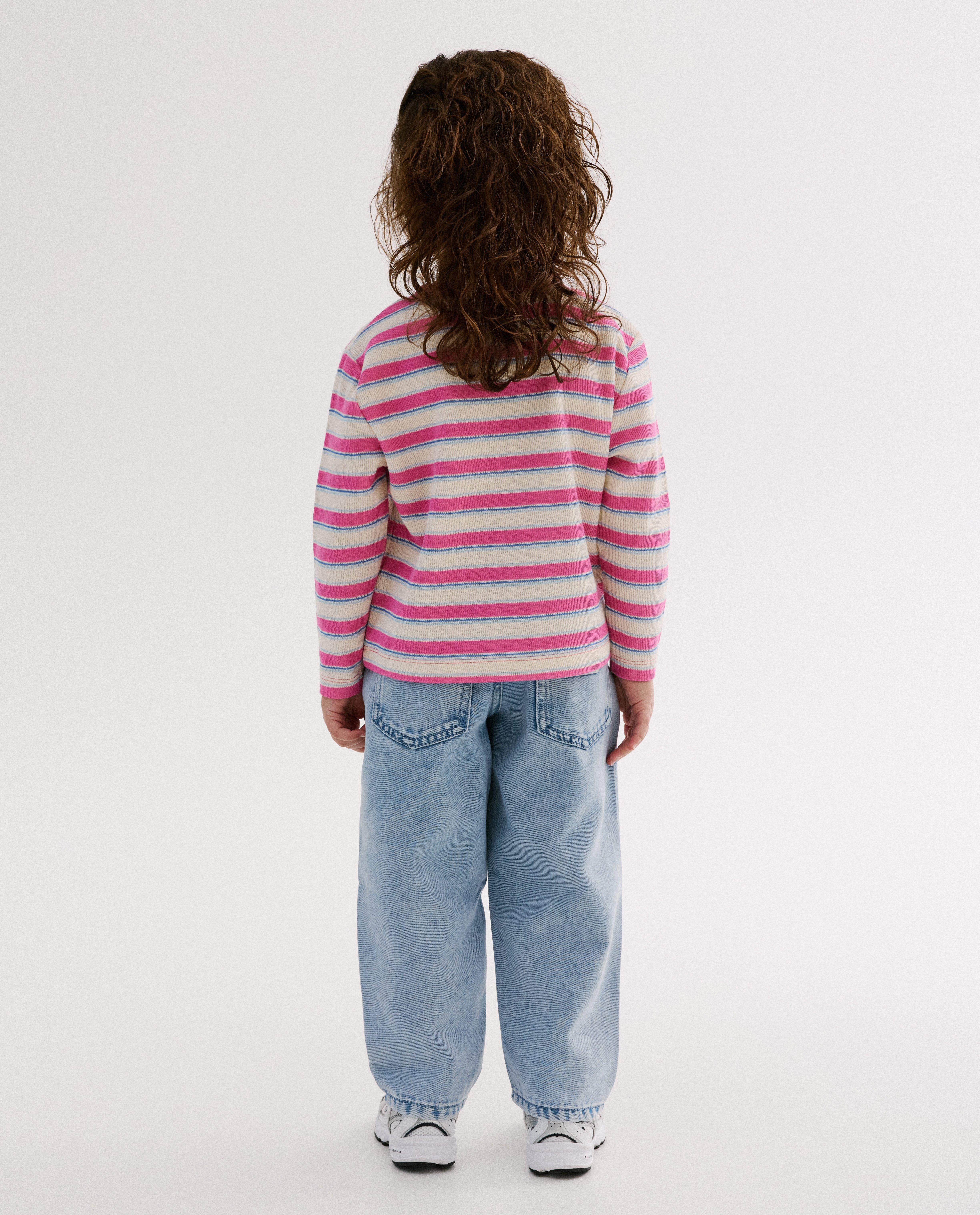 T-shirts - Longsleeve met geborduurd opschrift