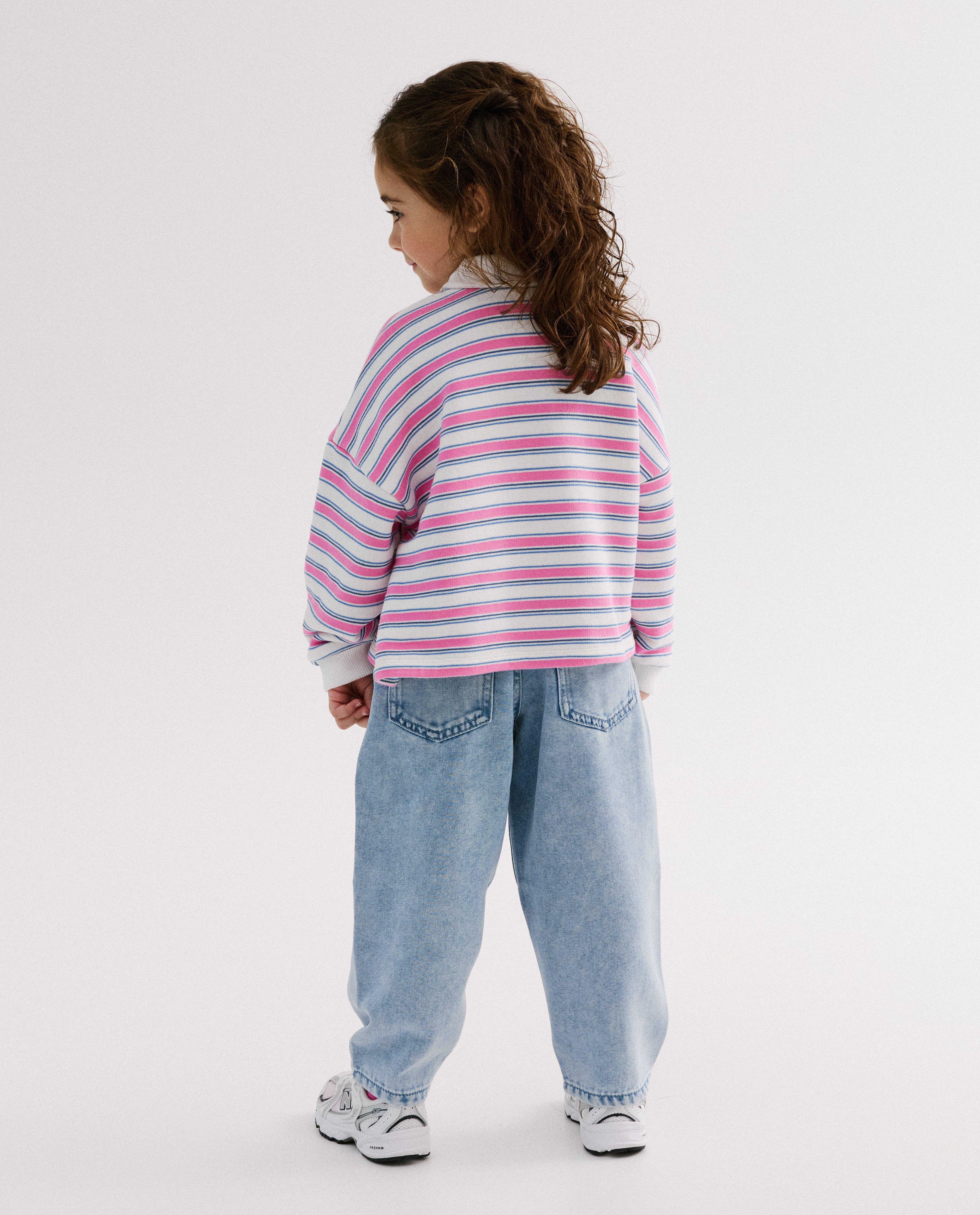 Sweater met geborduurde smiley - Product Detail - roze - afbeelding nummer 3