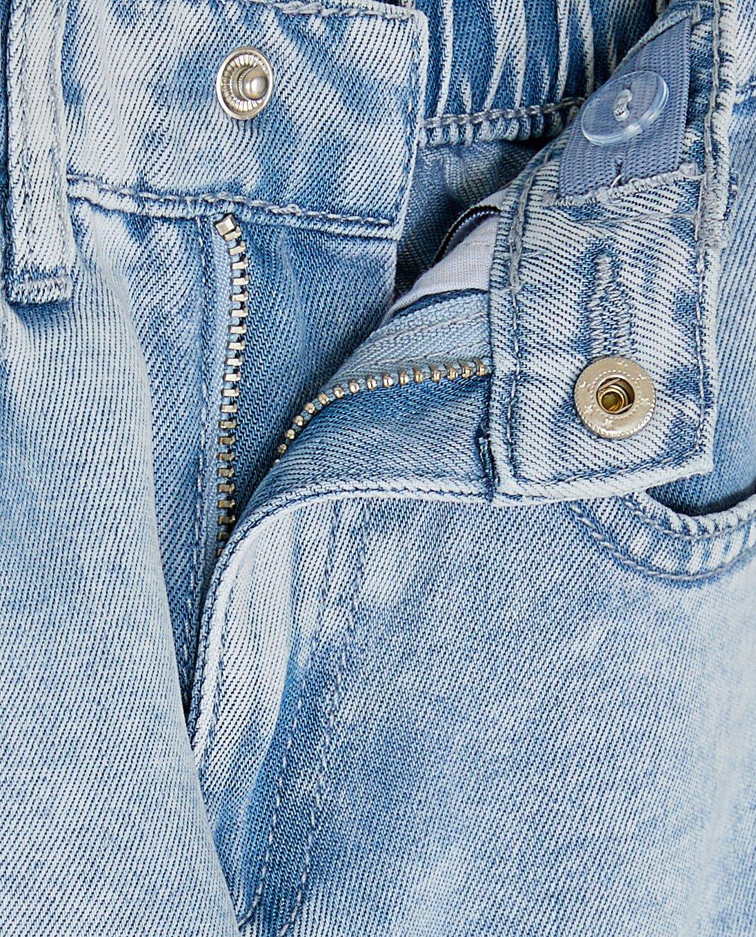 Jeans - Jeans met siernaden, balloon fit