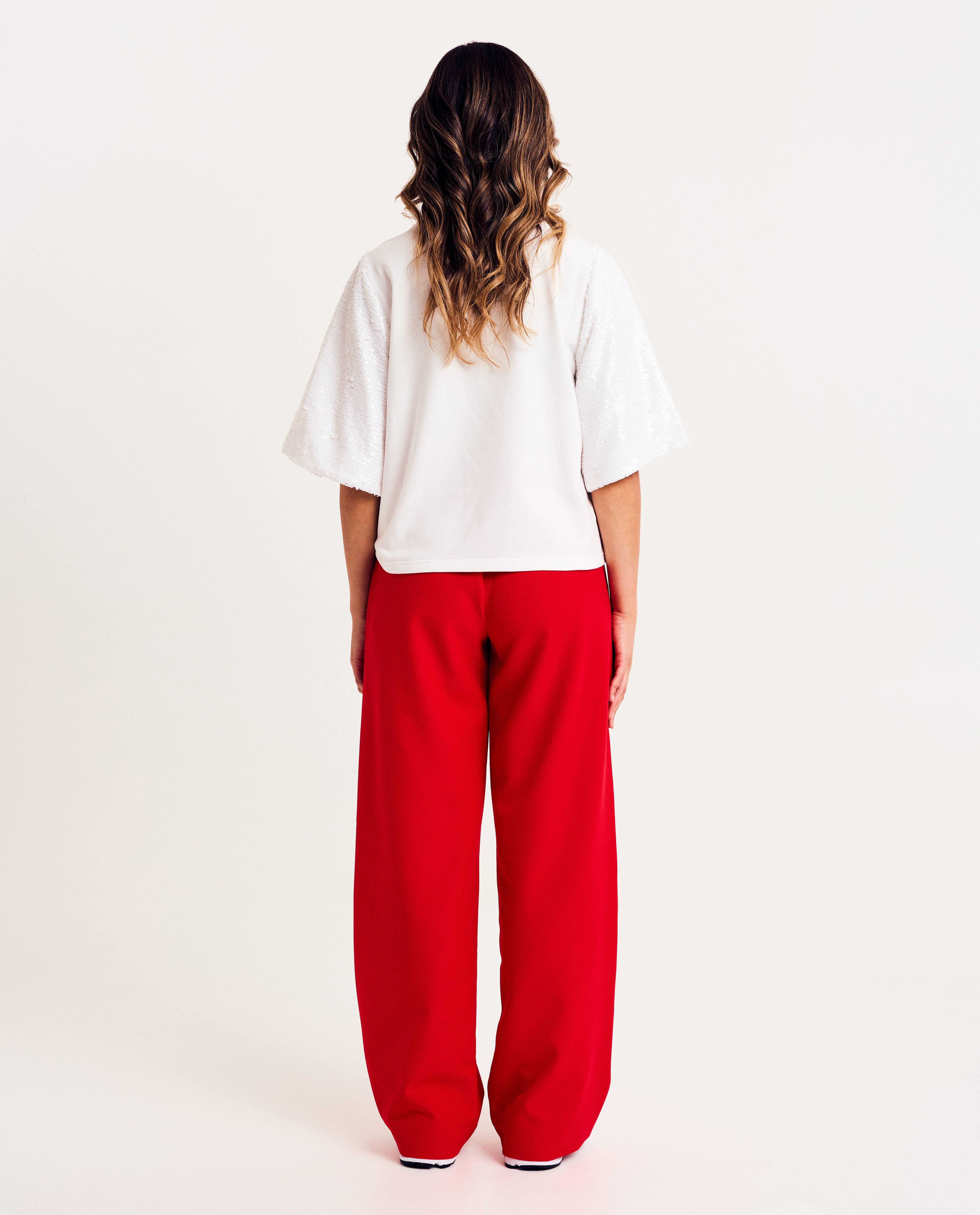 T-shirt met pailletten, XS-XXL - Product Detail - wit - afbeelding nummer 3