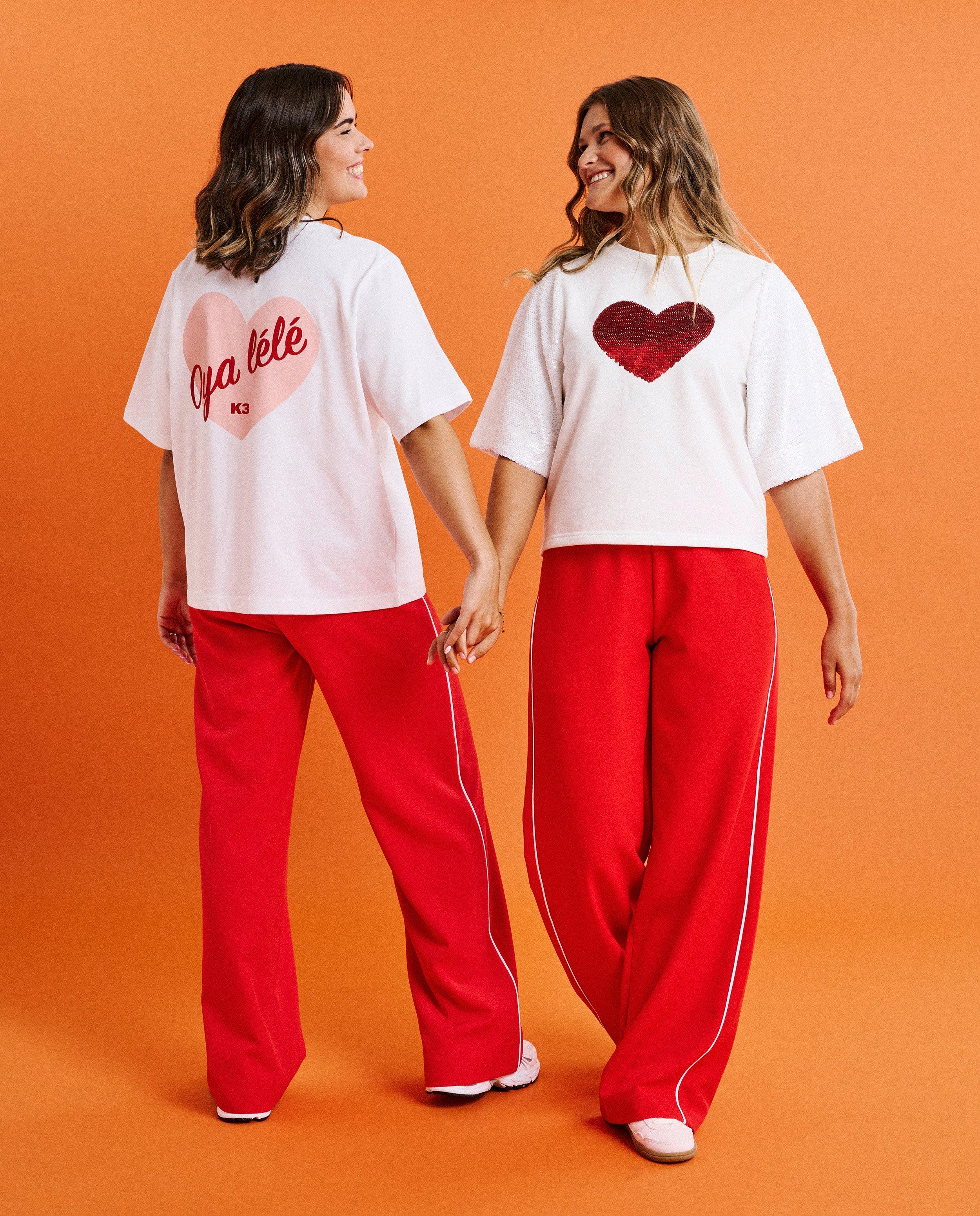 T-shirt met pailletten, XS-XXL - Product Detail - wit - afbeelding nummer 5