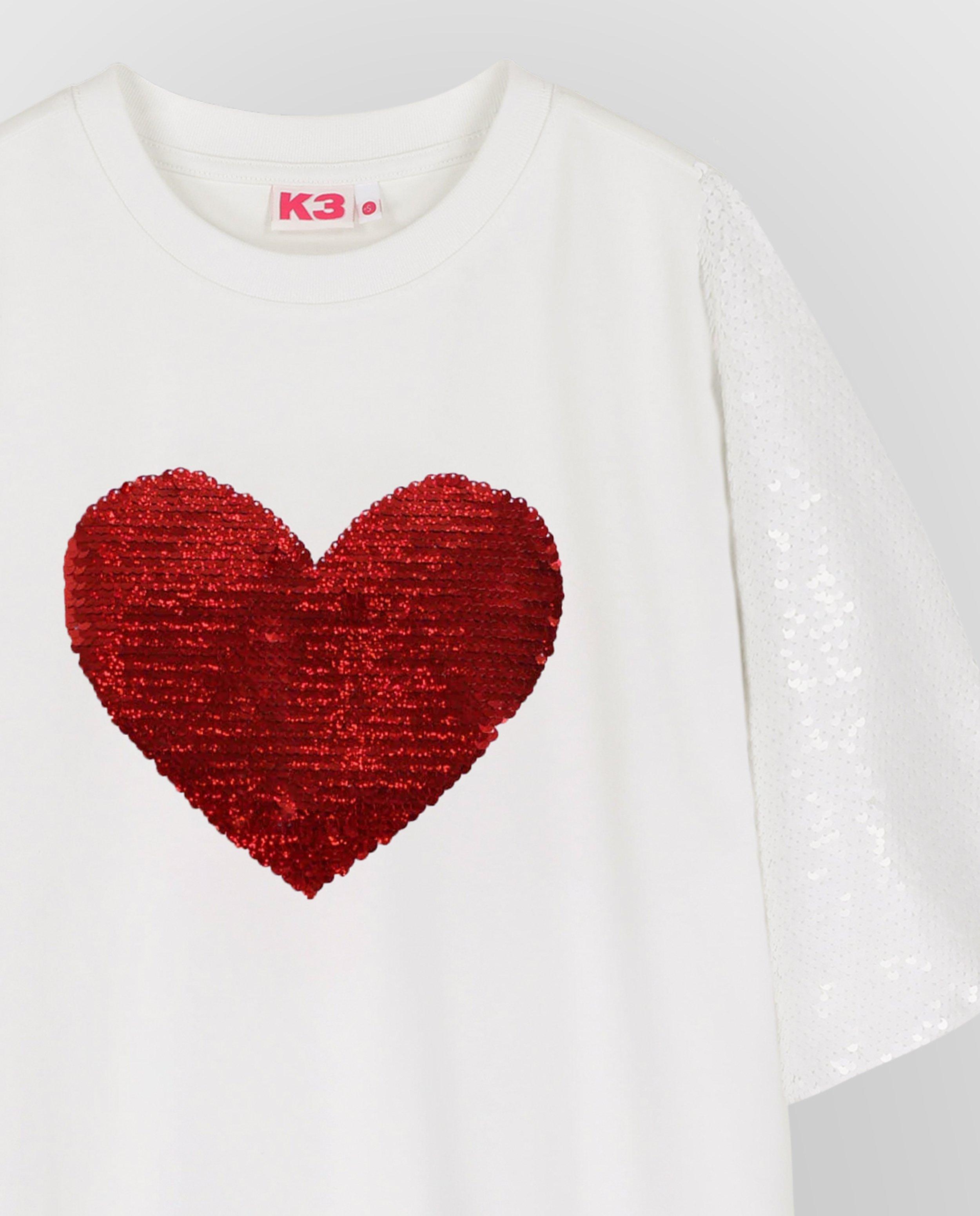 T-shirt met pailletten, XS-XXL - Product Detail - wit - afbeelding nummer 8