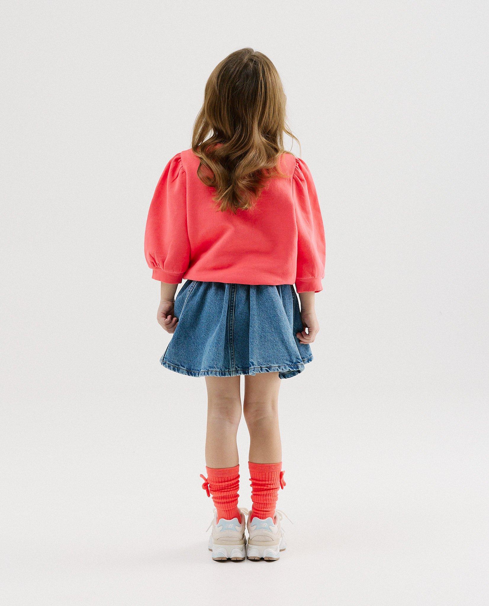 Sweater met geborduurd opschrift, loose fit - Product Detail - lichtrood - afbeelding nummer 3