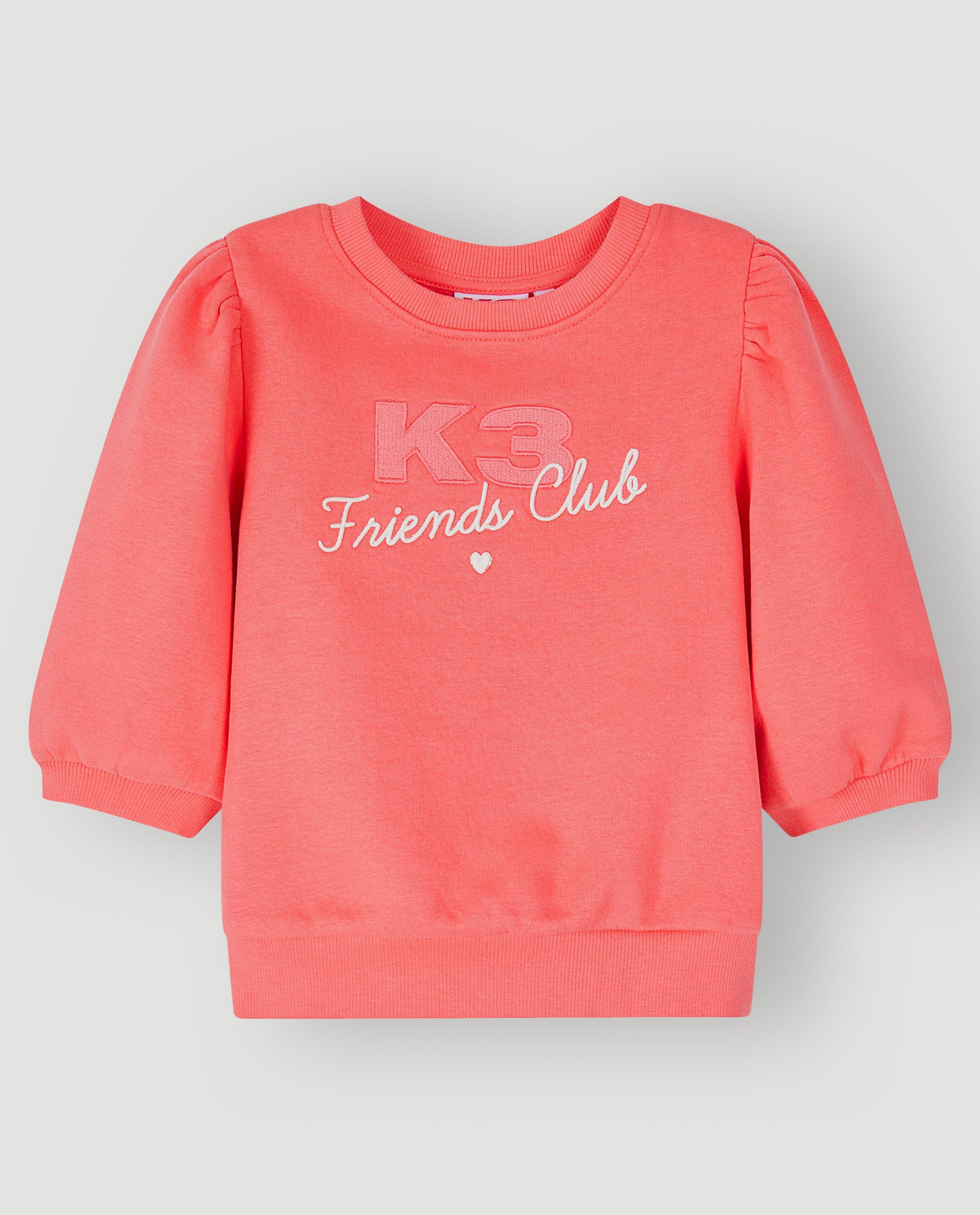 Sweater met geborduurd opschrift, loose fit - Product Detail - lichtrood - afbeelding nummer 4
