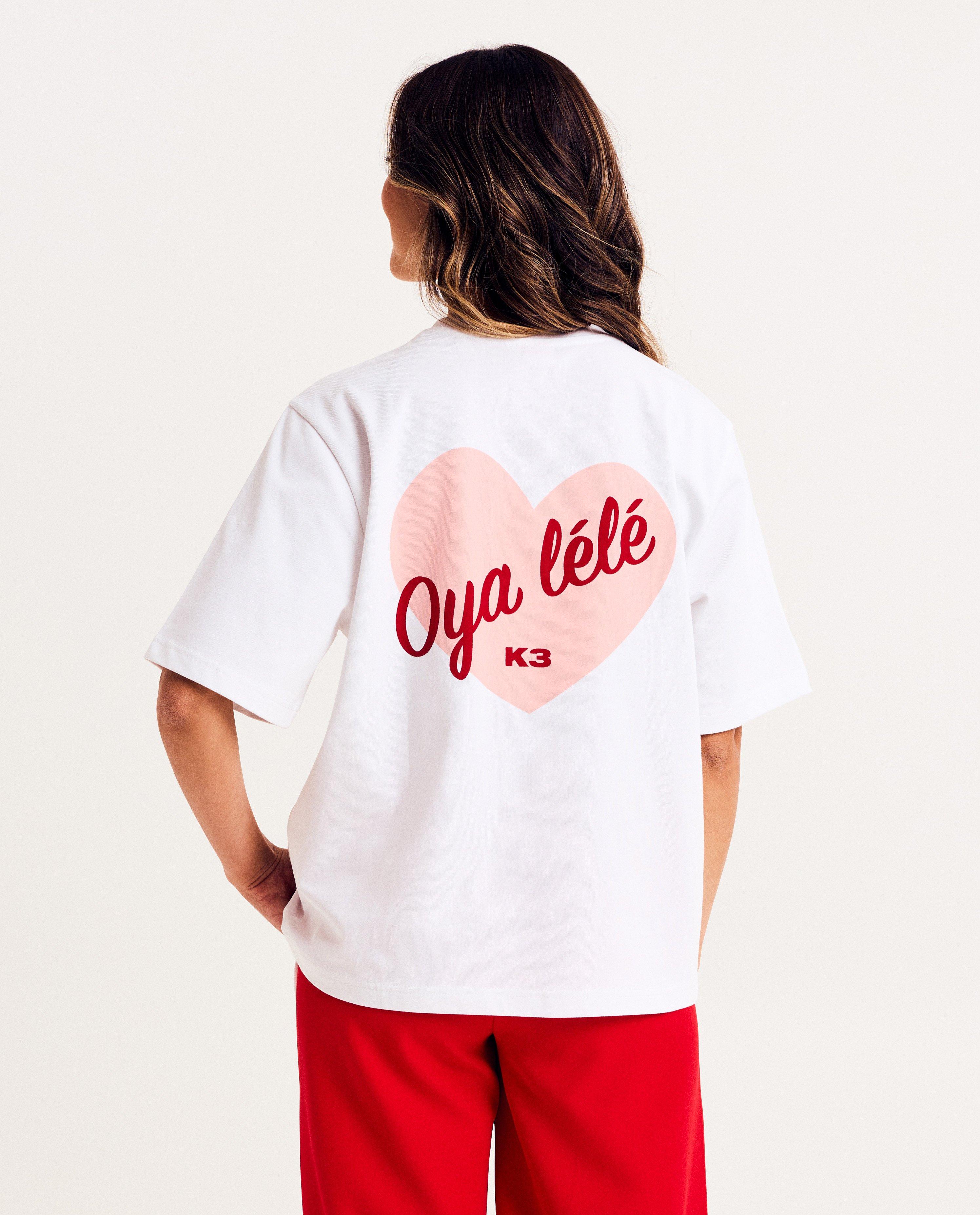 T-shirt met backprint, XS-XL - null - K3