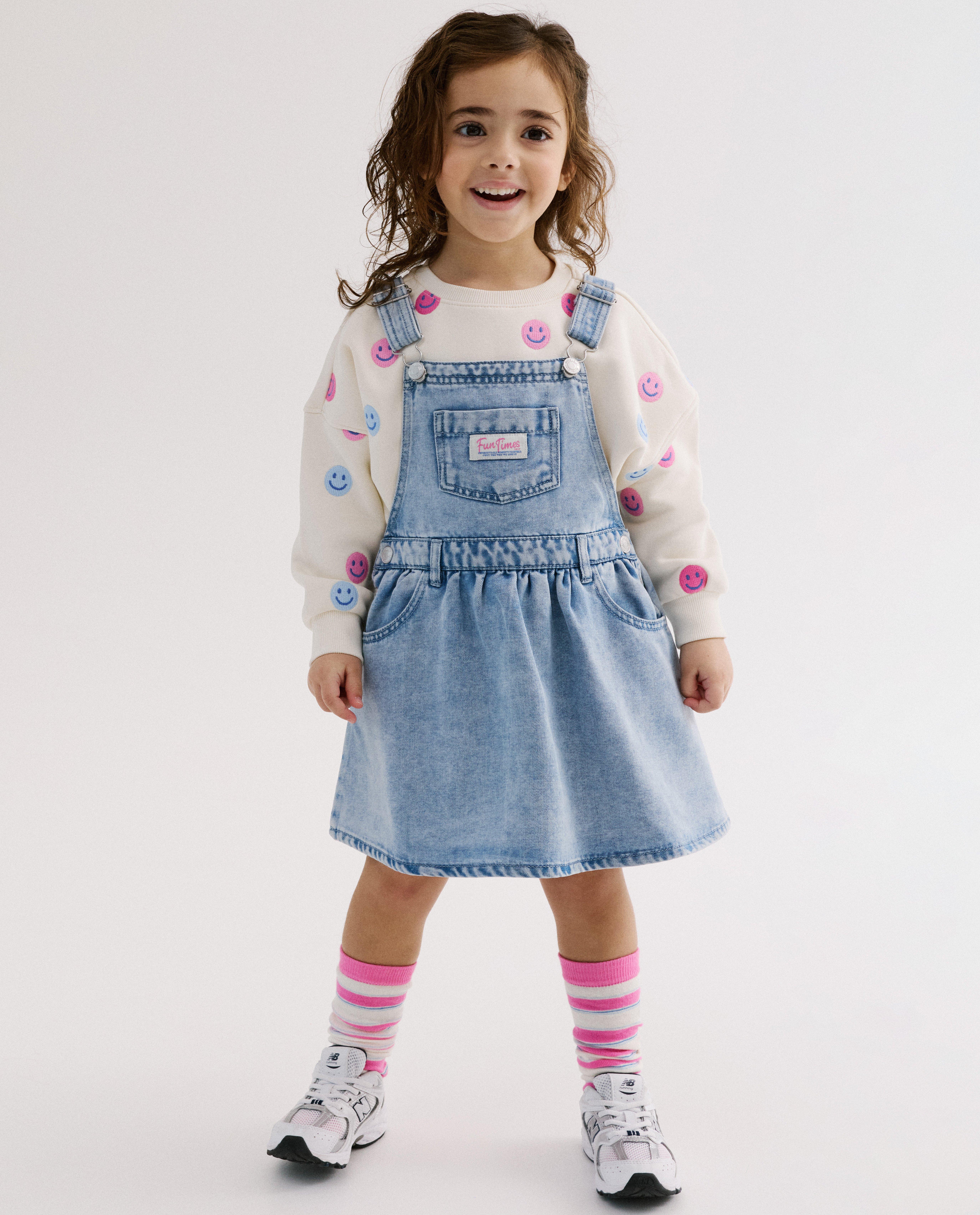 Salopettejurk van jeans - Product Detail - blauw - afbeelding nummer 3