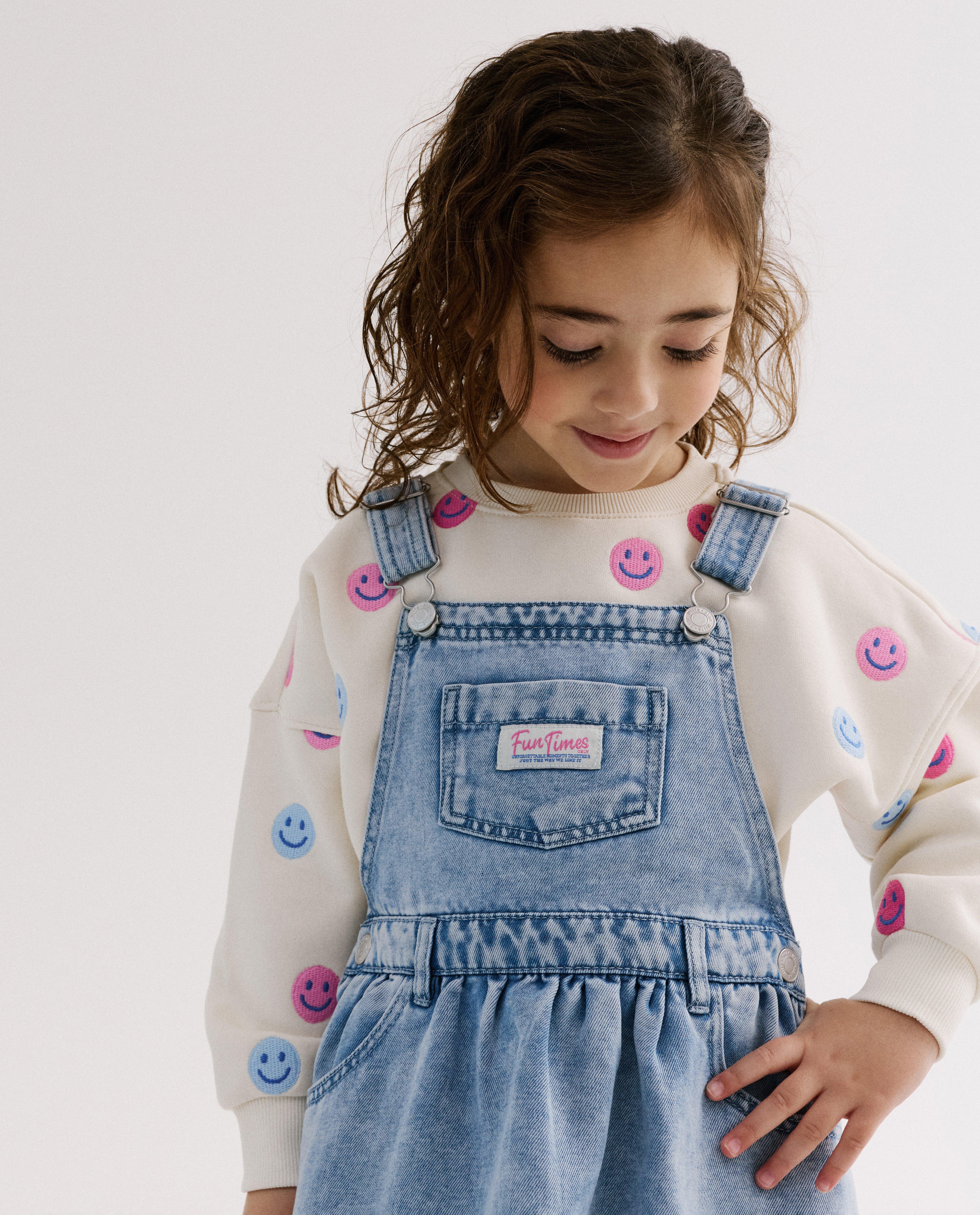 Salopettejurk van jeans - Product Detail - blauw - afbeelding nummer 5