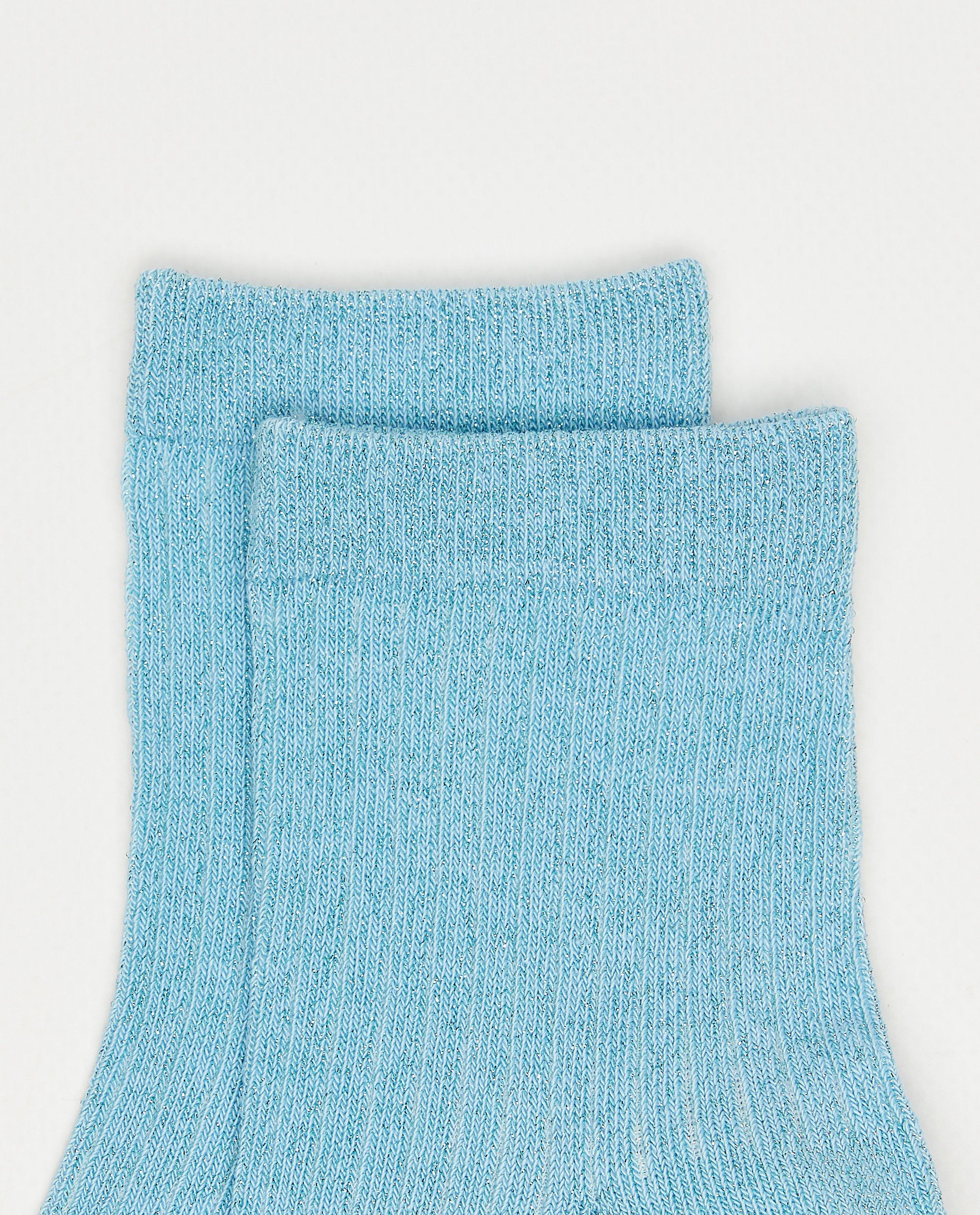 Kousen met glitter - Product Detail - lichtblauw - afbeelding nummer 2