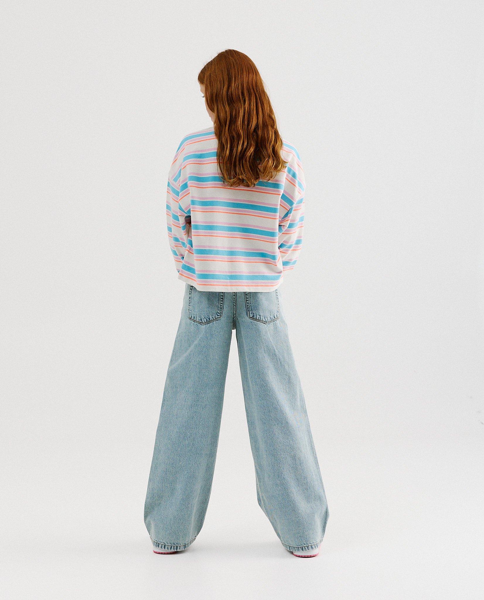 Rugbypolo met strepen - Product Detail - wit - afbeelding nummer 3