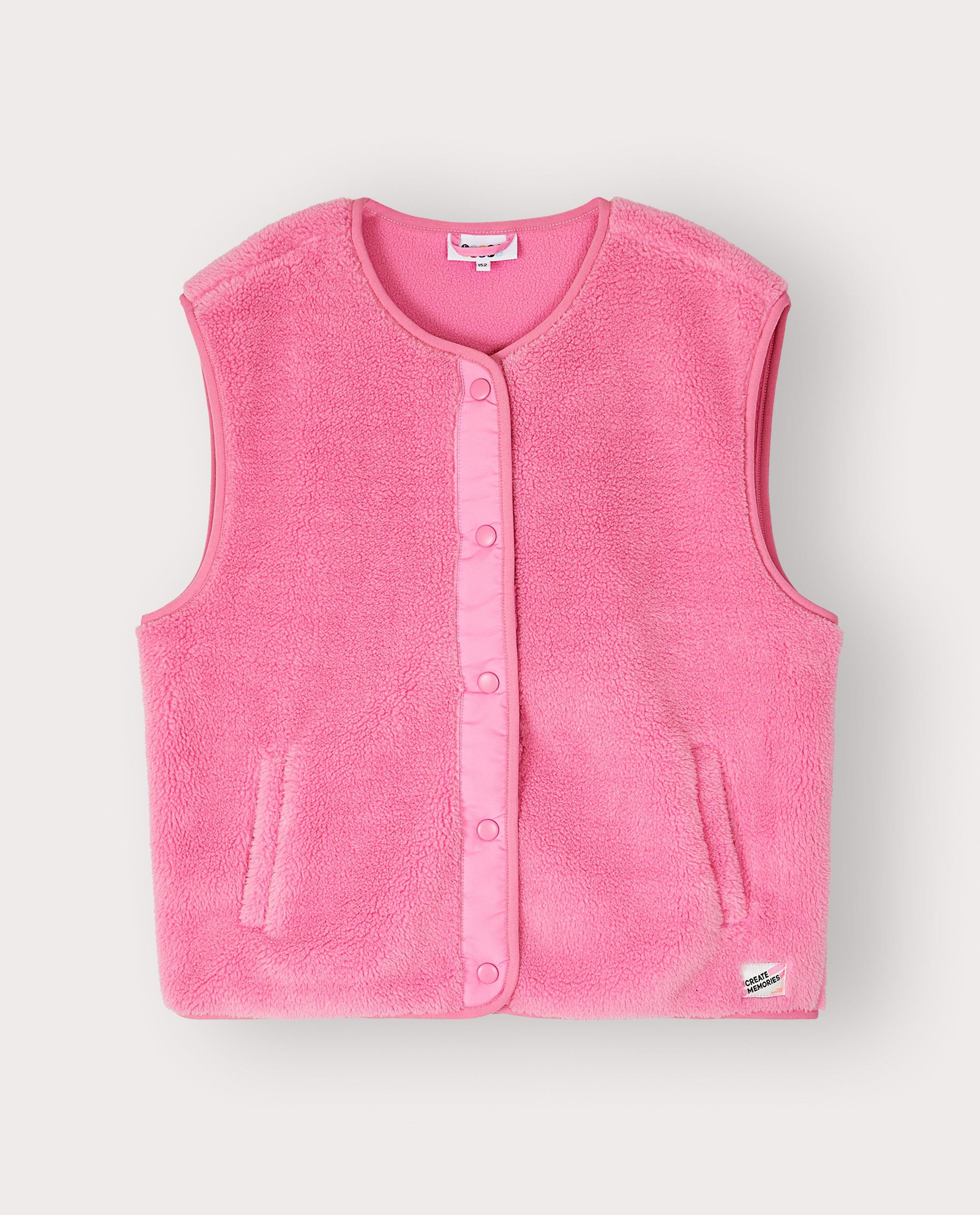 Mouwloos teddy vest - Product Detail - lichtroze - afbeelding nummer 4