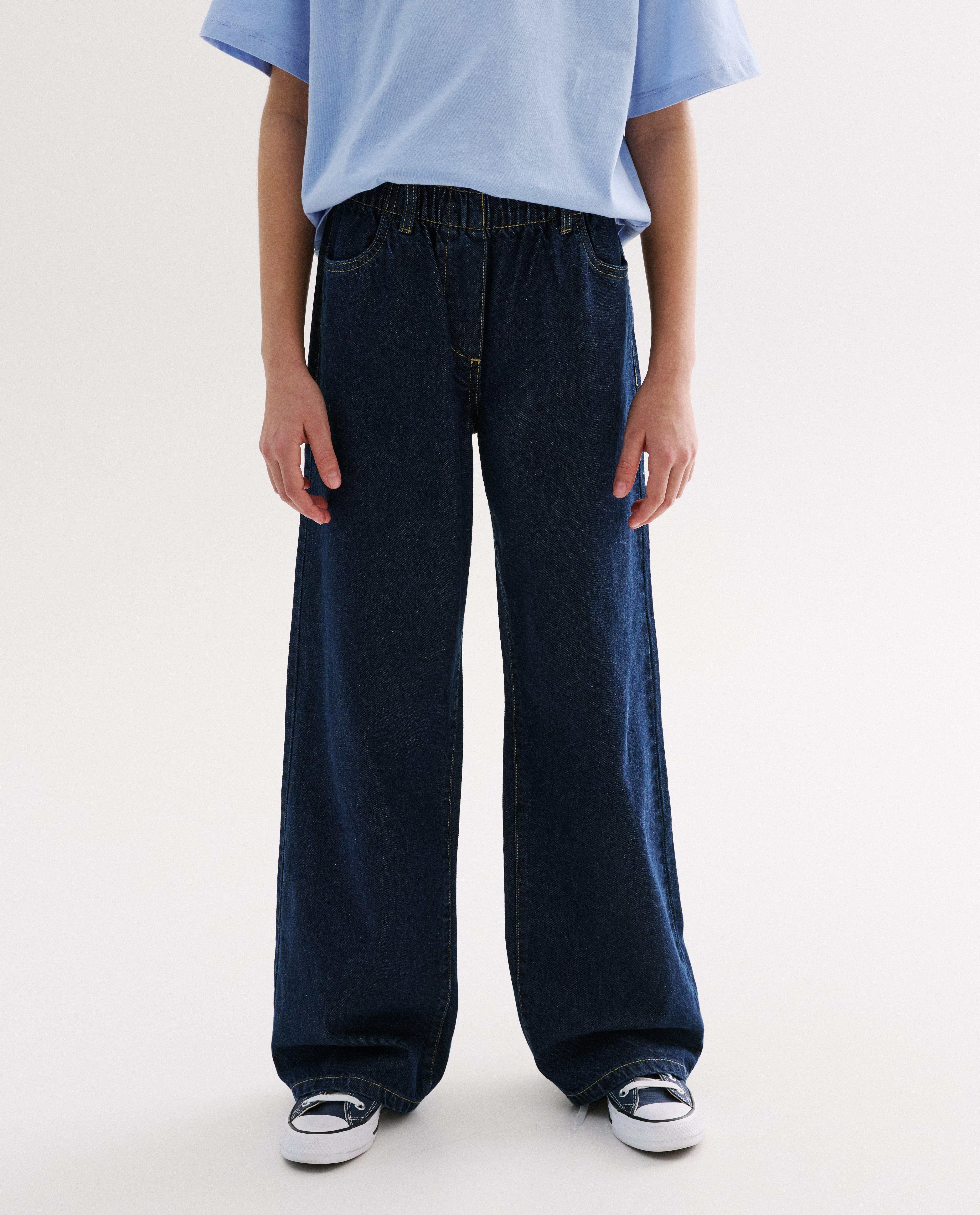 Blauwe jeans, straight fit - Product Detail - donkerblauw - afbeelding nummer 3