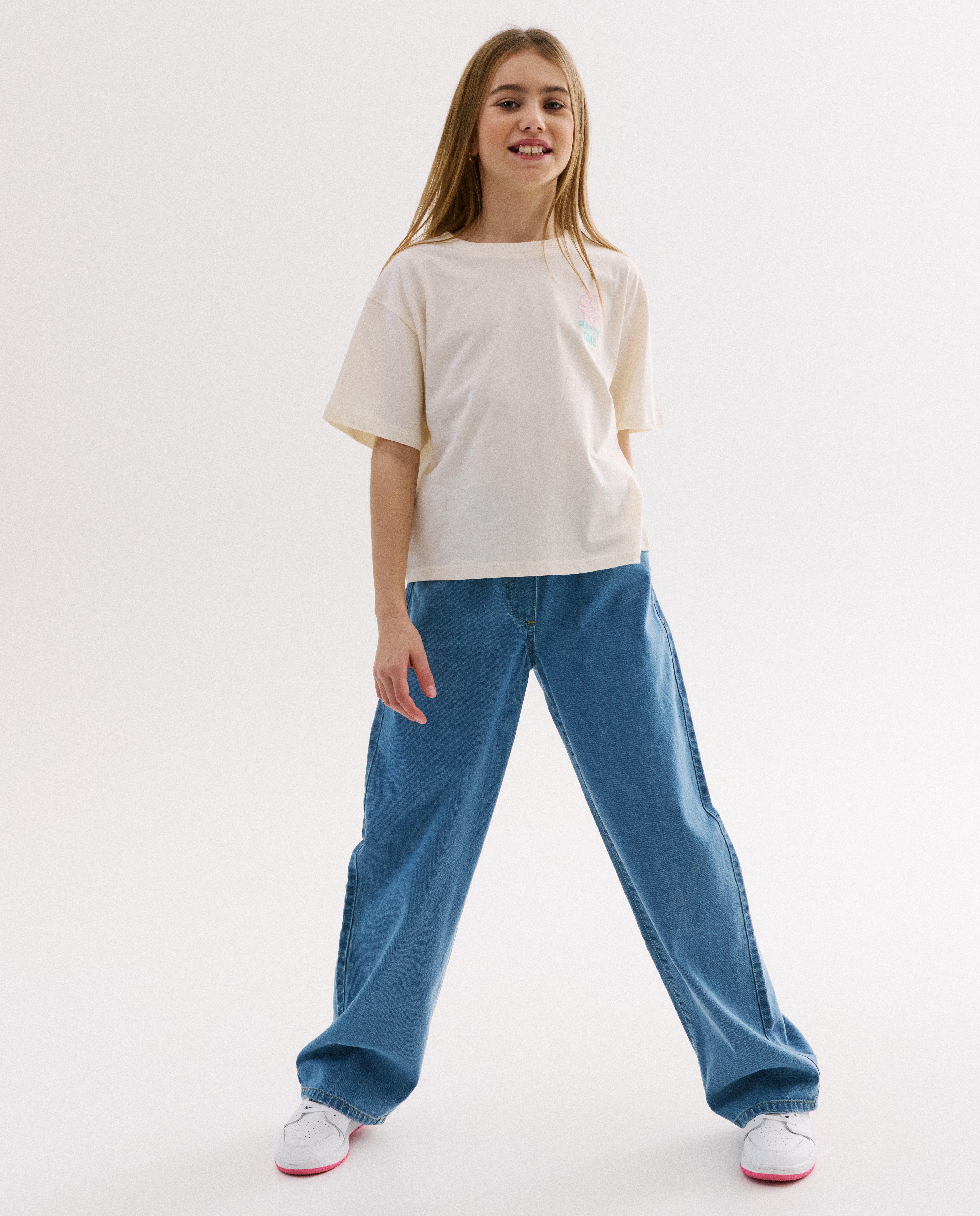 Blauwe jeans, straight fit - Product Detail - blauw - afbeelding nummer 1