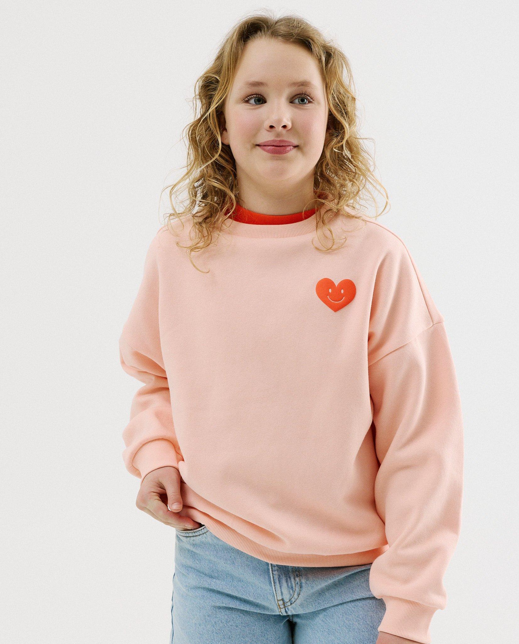 Sweater met backprint - Product Detail - lichtoranje - afbeelding nummer 2