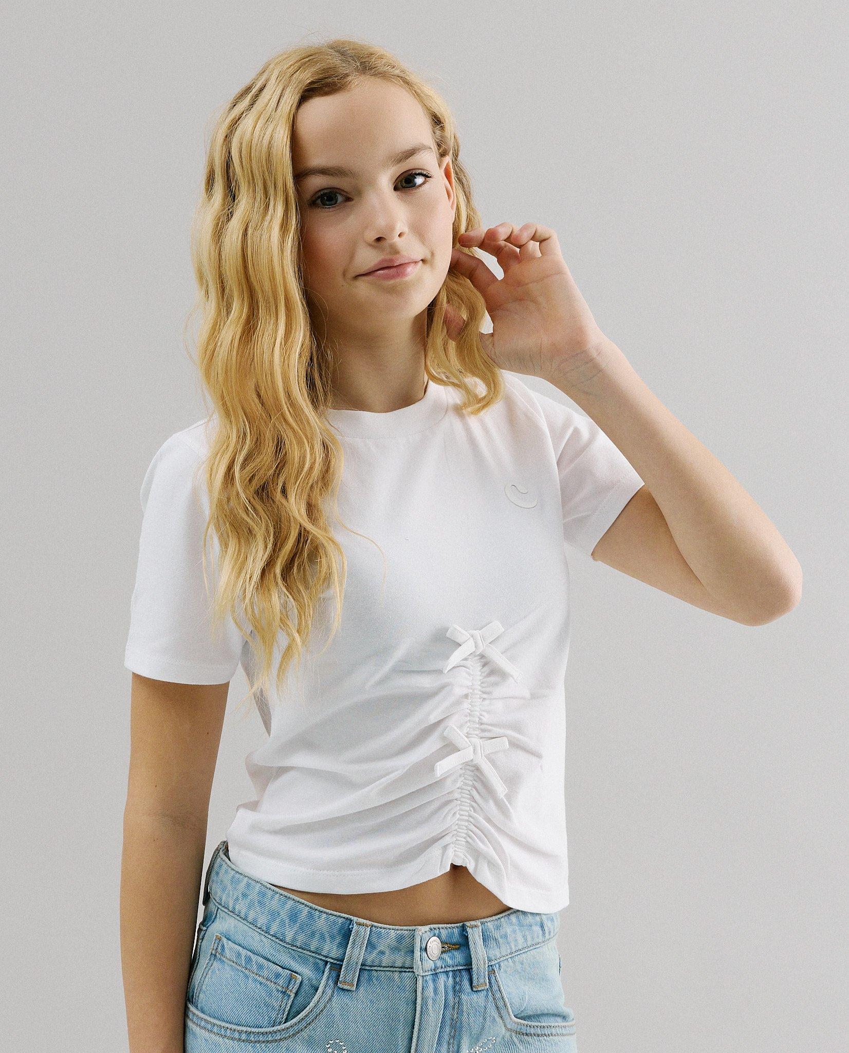 T-shirt avec franges, 116-164