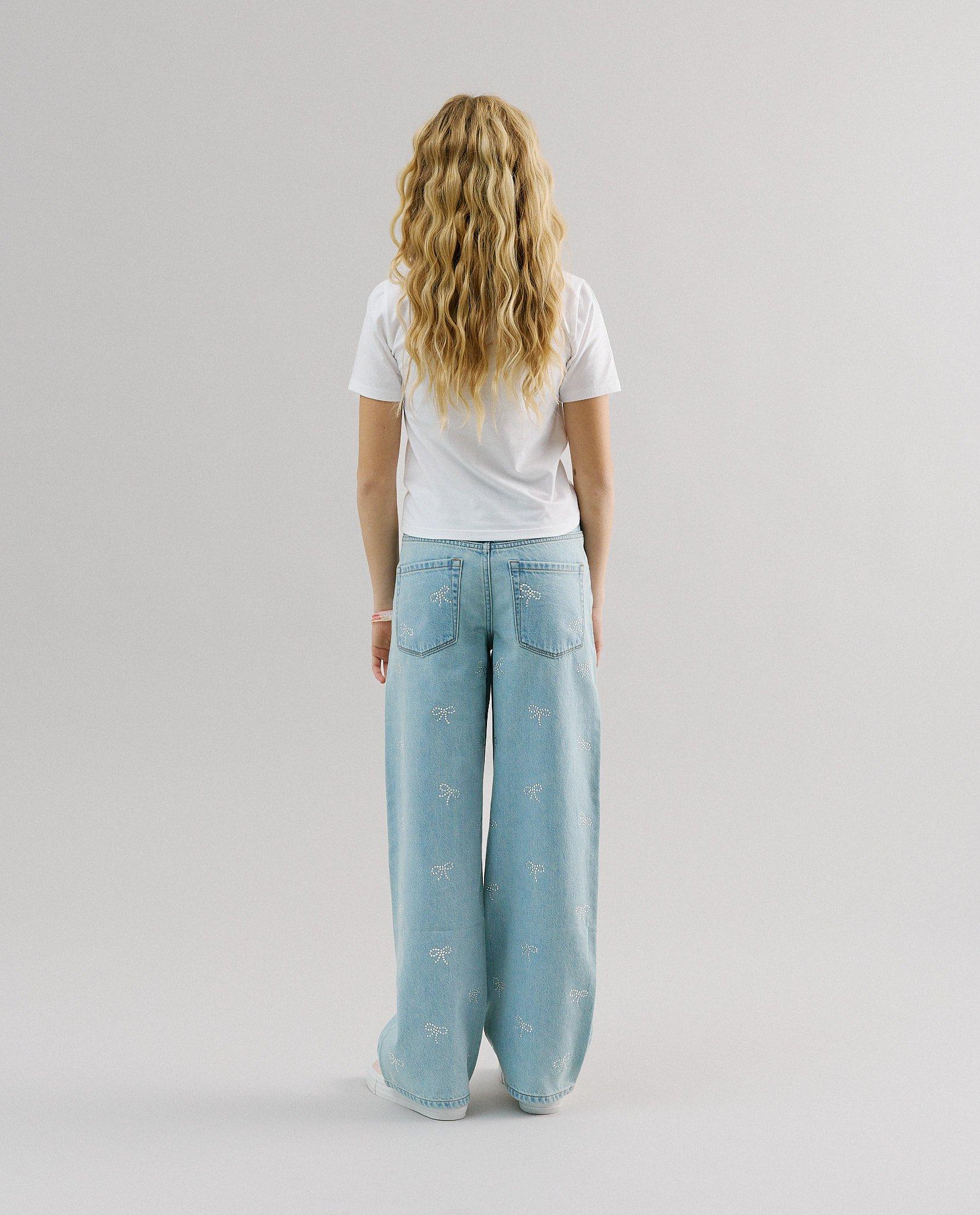 T-shirt avec franges, 116-164 - D&eacute;tails du produit - blanc - image num&eacute;ro 3