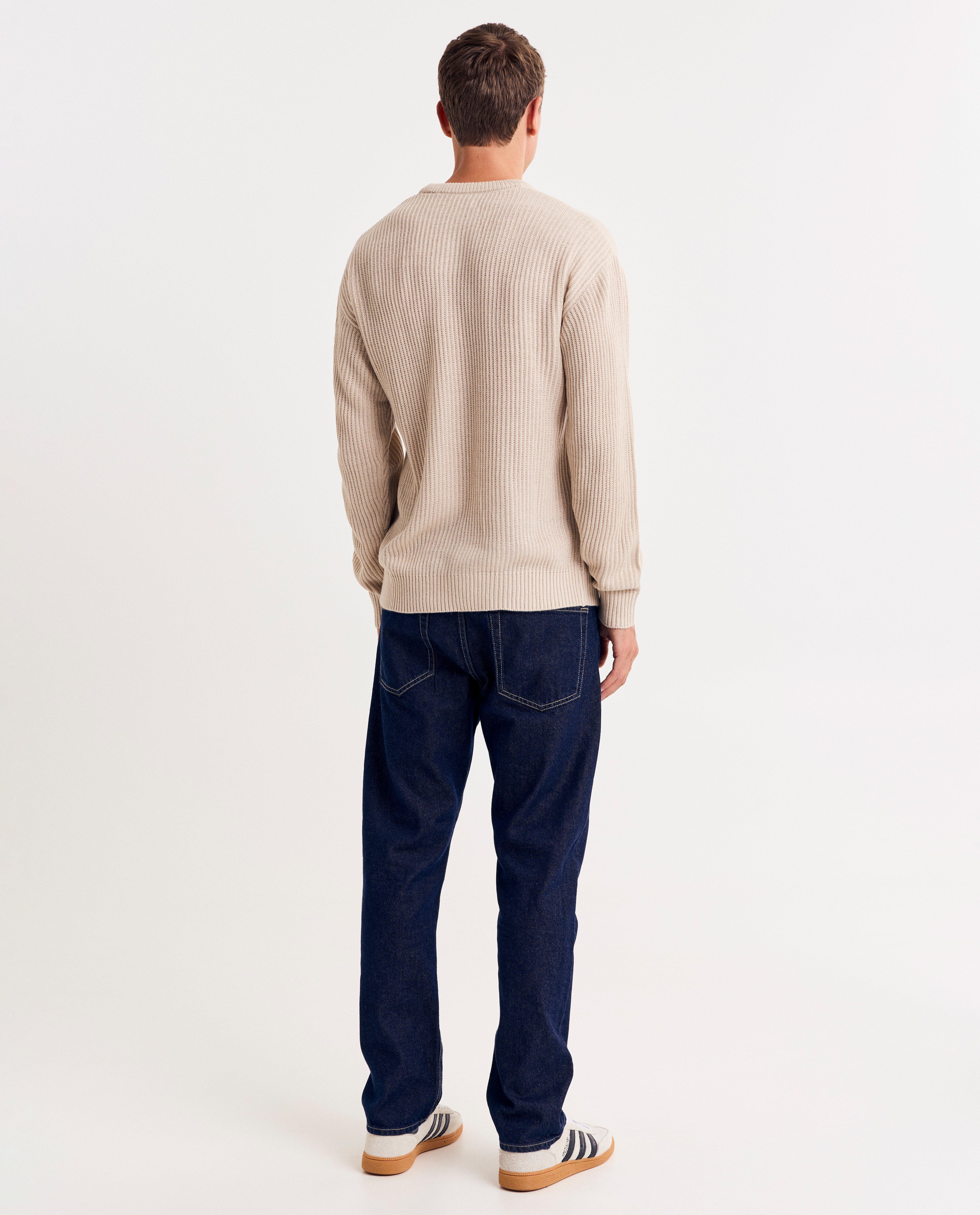 Jeans - Donkerblauwe jeans, relaxed fit