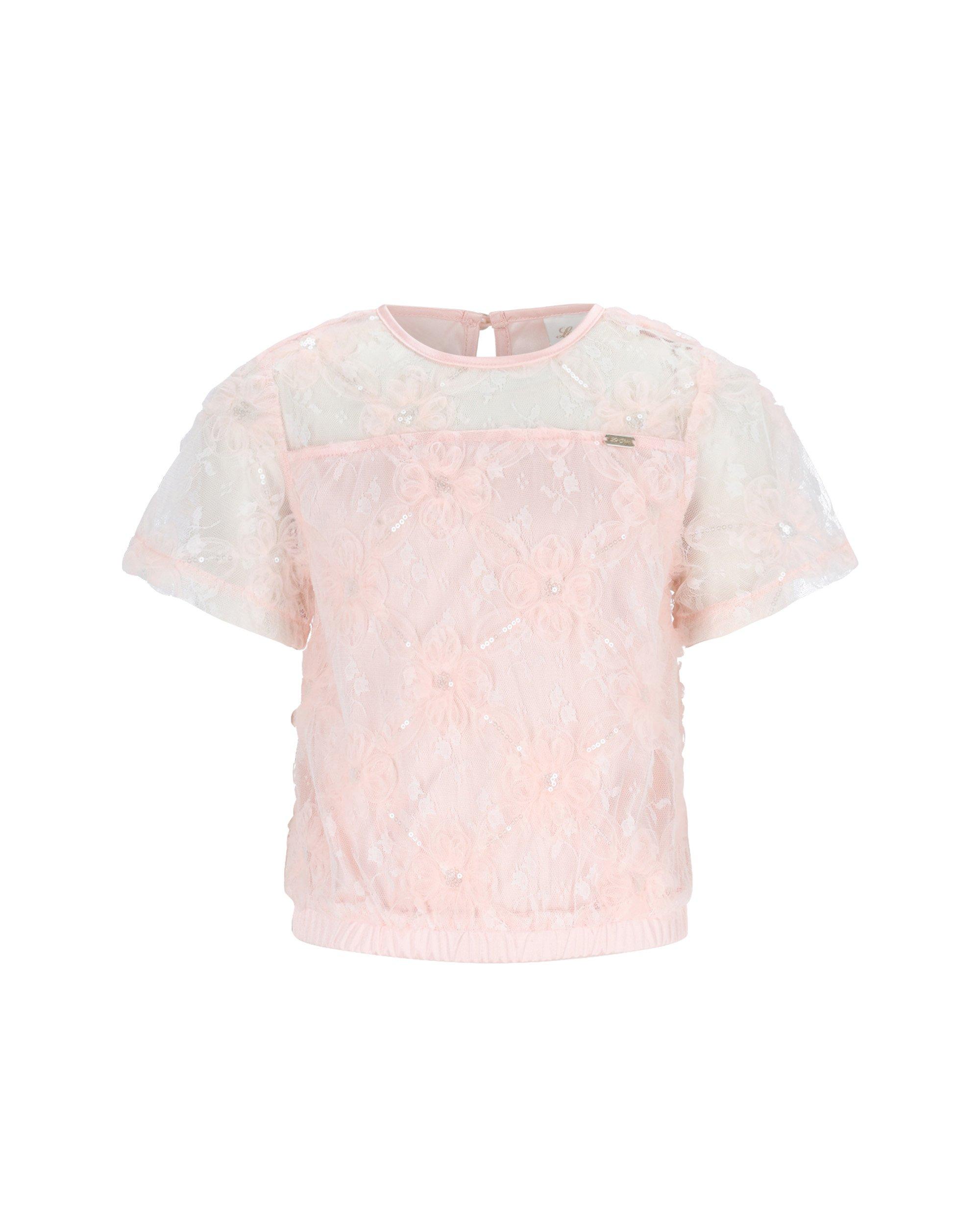 Chemises - Blouse en mesh avec motif floral, Special occasions, 122-152