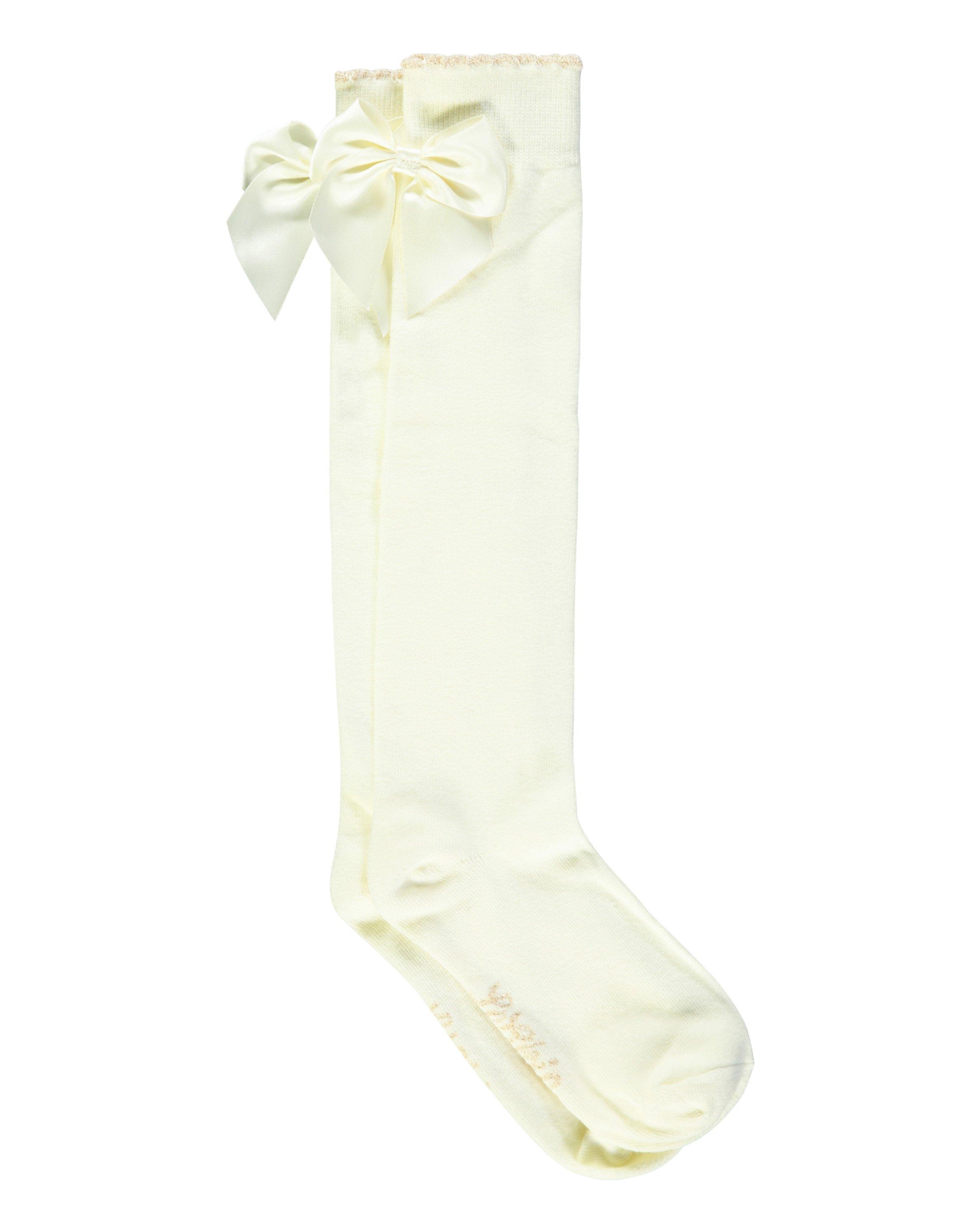 Chaussettes - Chaussettes hauteur genou avec n&oelig;uds, Special occasions, 27-38