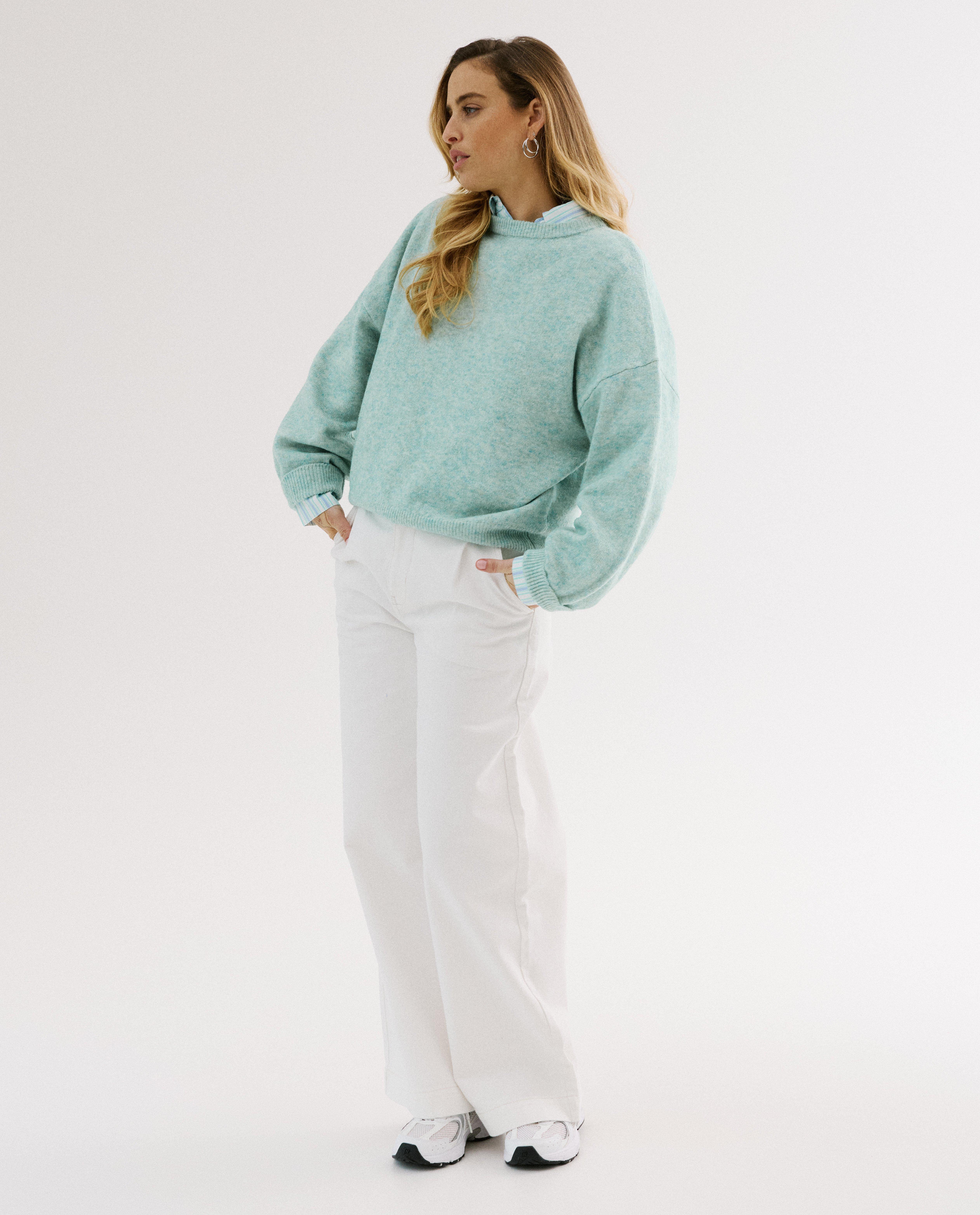 Witte jeans, wide fit - Product Detail - wit - afbeelding nummer 1