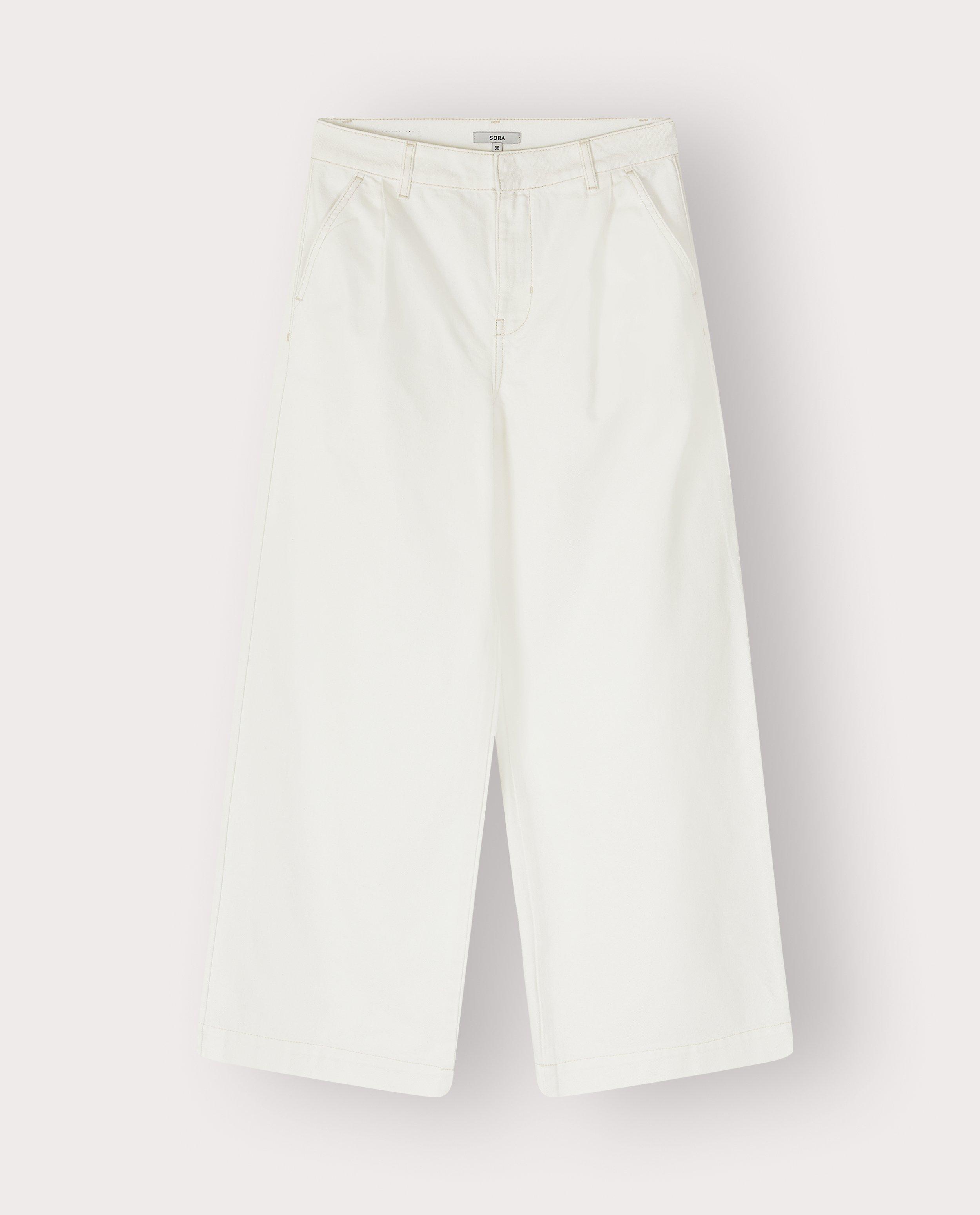 Witte jeans, wide fit - Product Detail - wit - afbeelding nummer 4