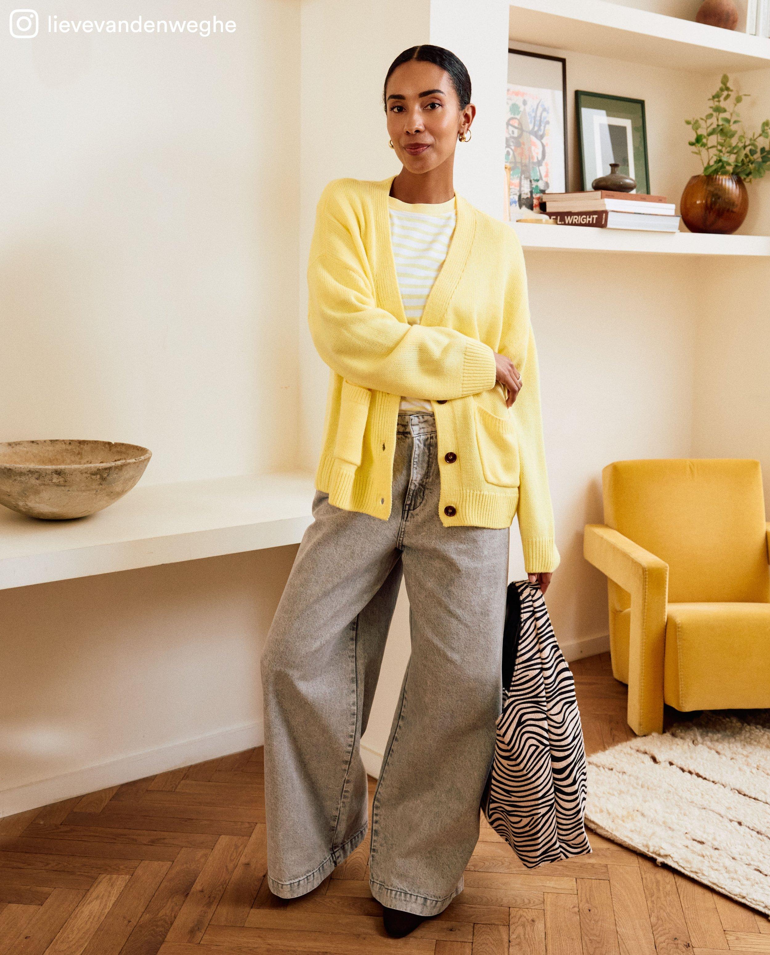 Grijze jeans, wide fit - Product Detail - lichtgrijs - afbeelding nummer 1