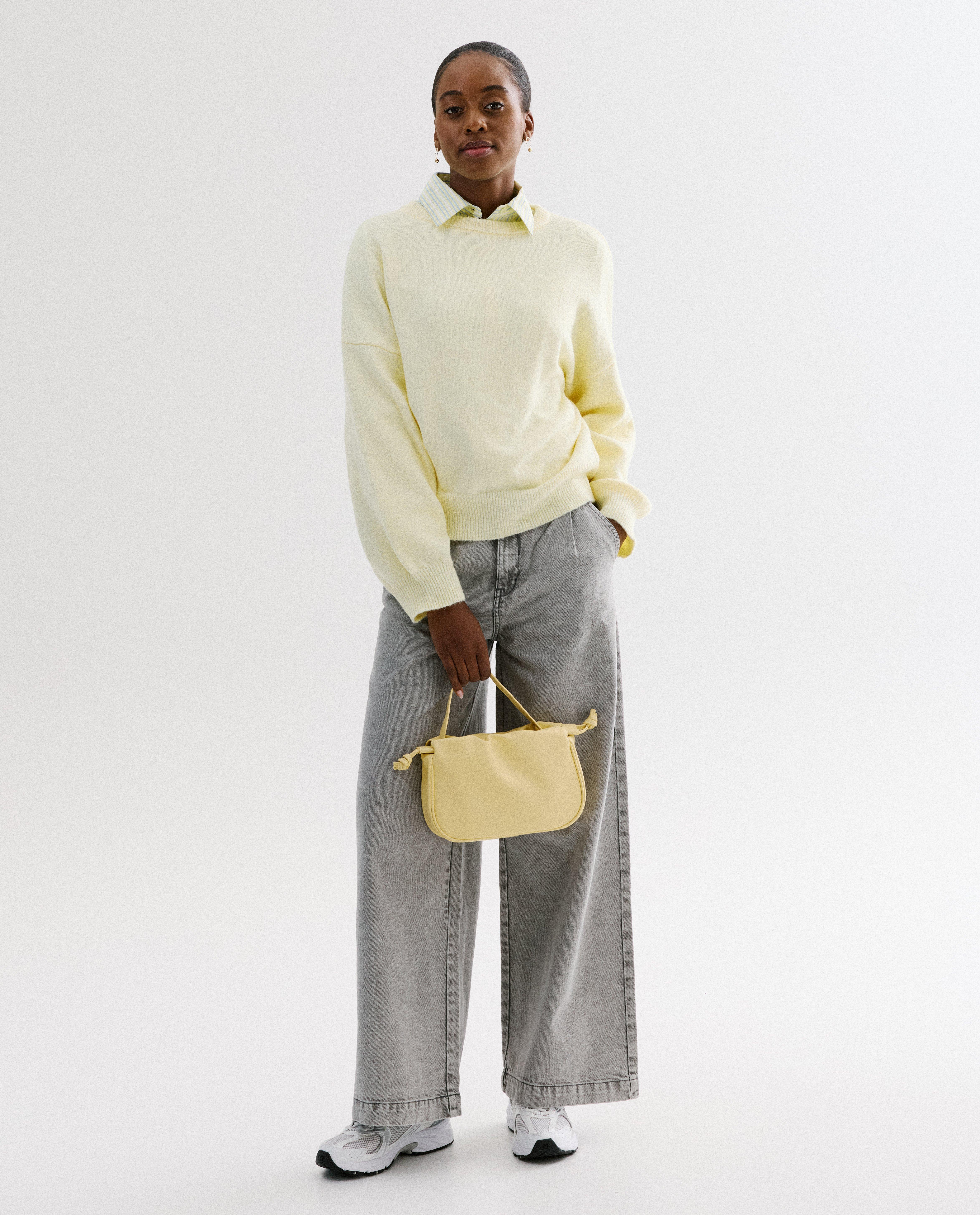 Grijze jeans, wide fit - Product Detail - lichtgrijs - afbeelding nummer 2