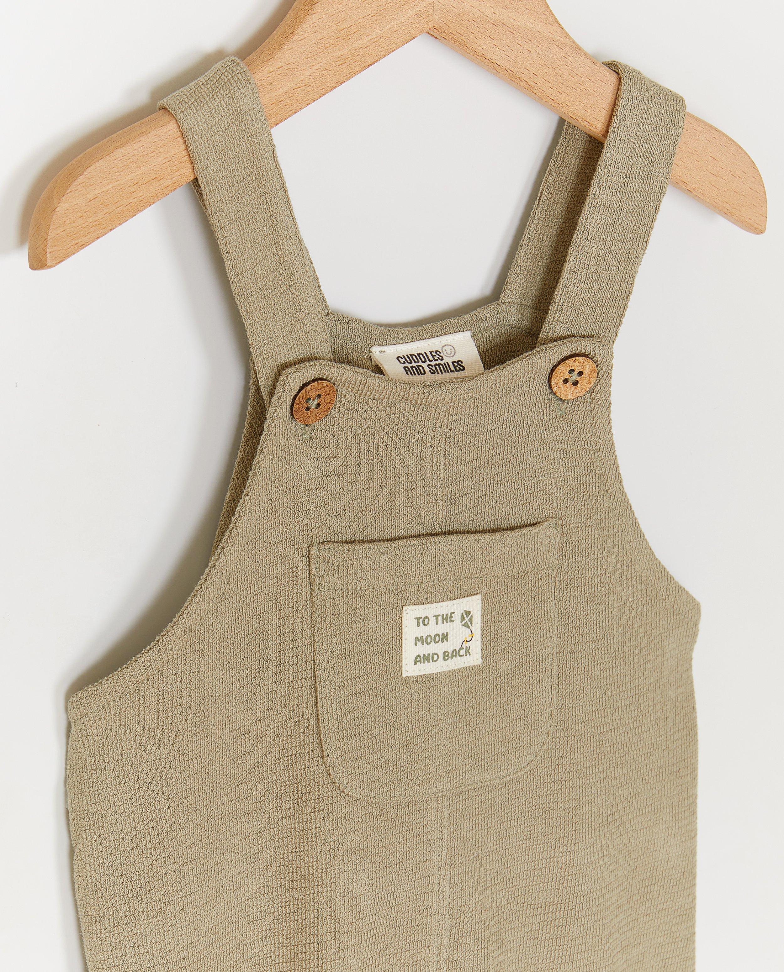 Salopette verte - D&eacute;tails du produit - vert clair - image num&eacute;ro 3