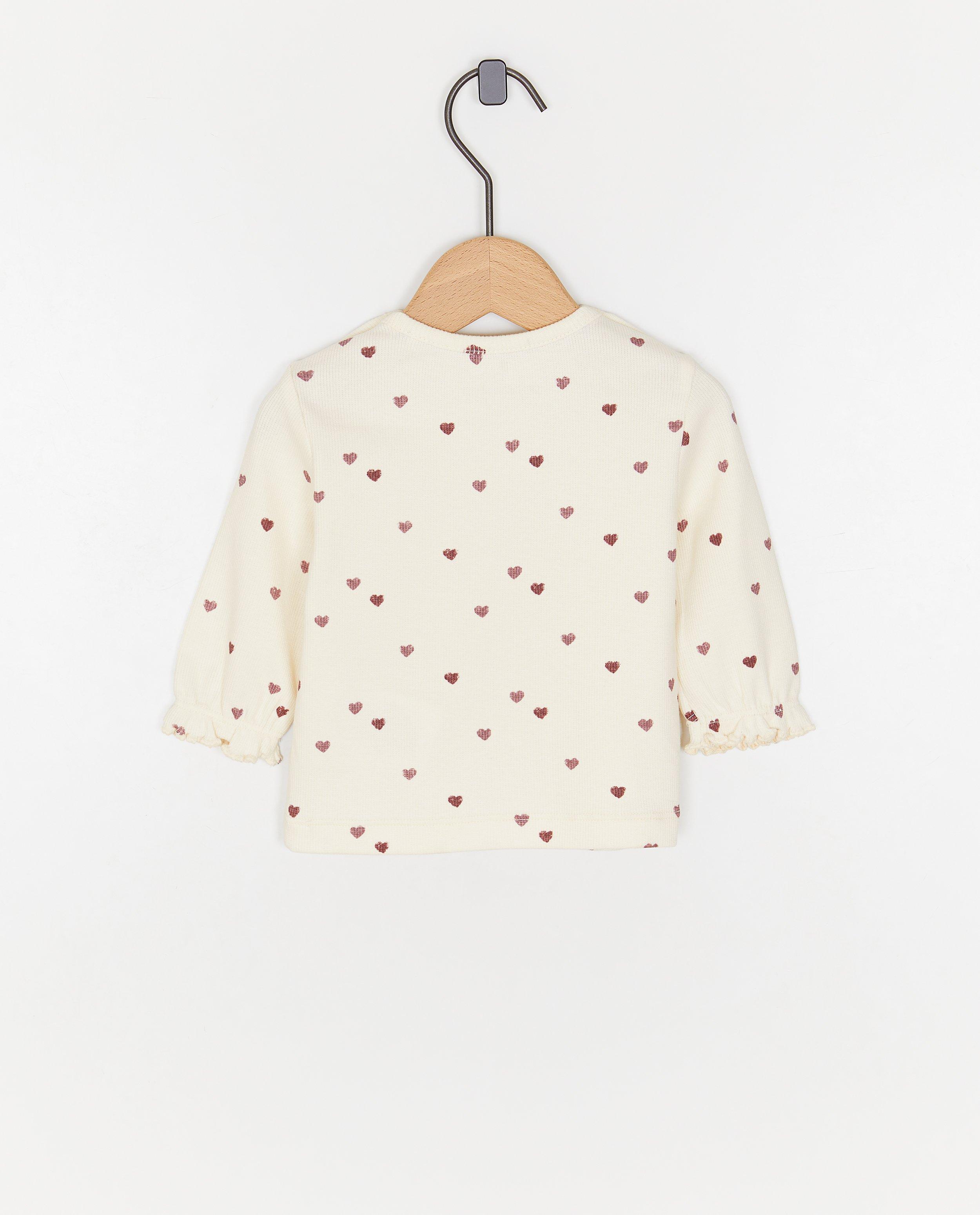 Longsleeve met fijne rib - Product Detail - wit - afbeelding nummer 2