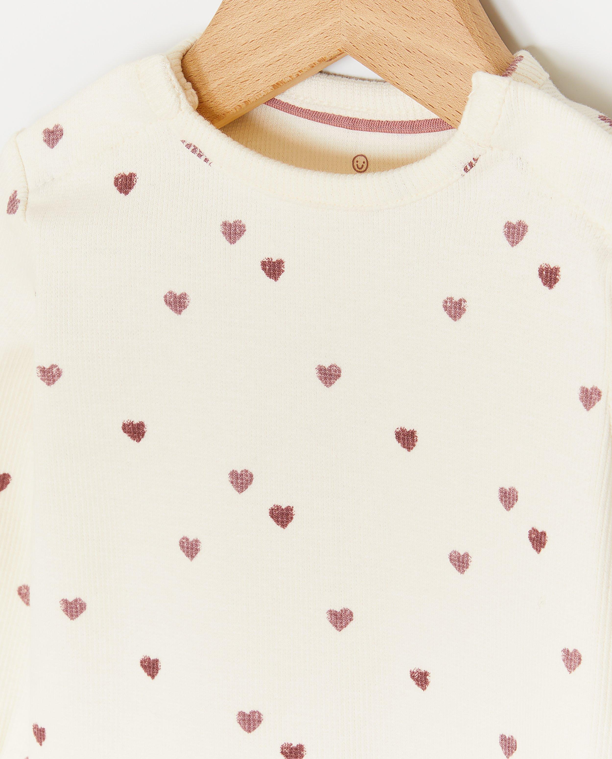 Longsleeve met fijne rib - Product Detail - wit - afbeelding nummer 3