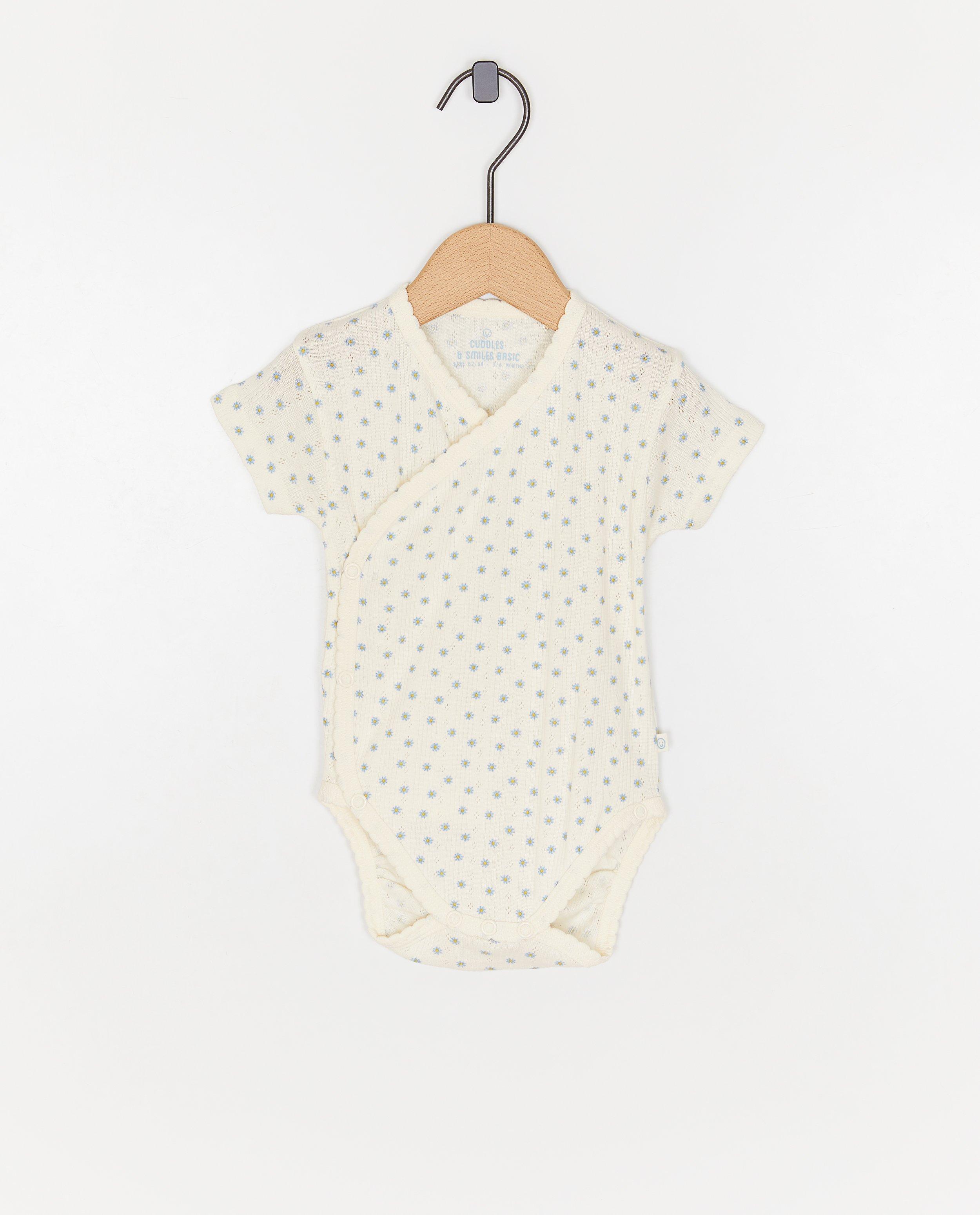 Body crois&eacute;, 50-80 - D&eacute;tails du produit - blanc - image num&eacute;ro 1