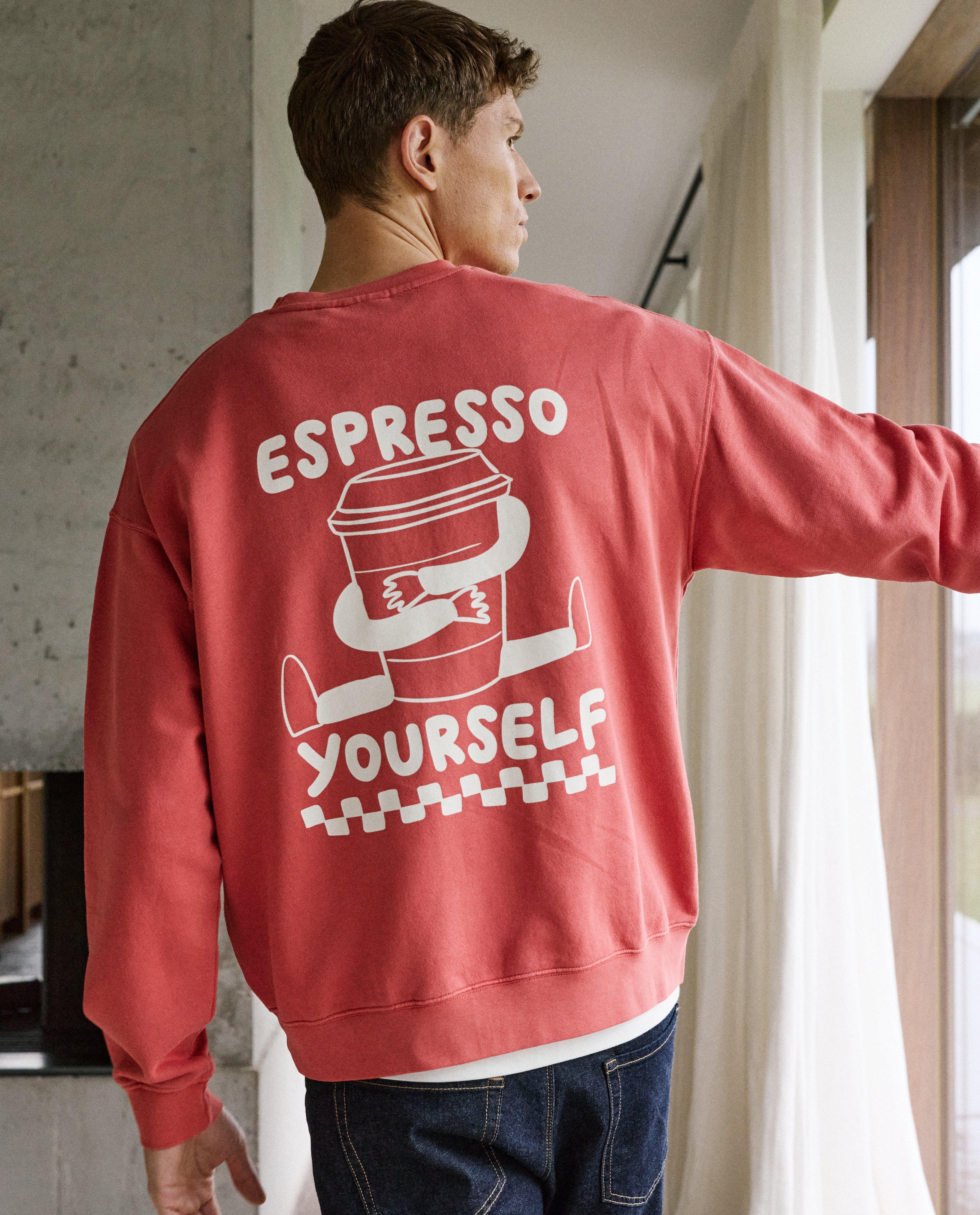 Sweater met backprint - Friday