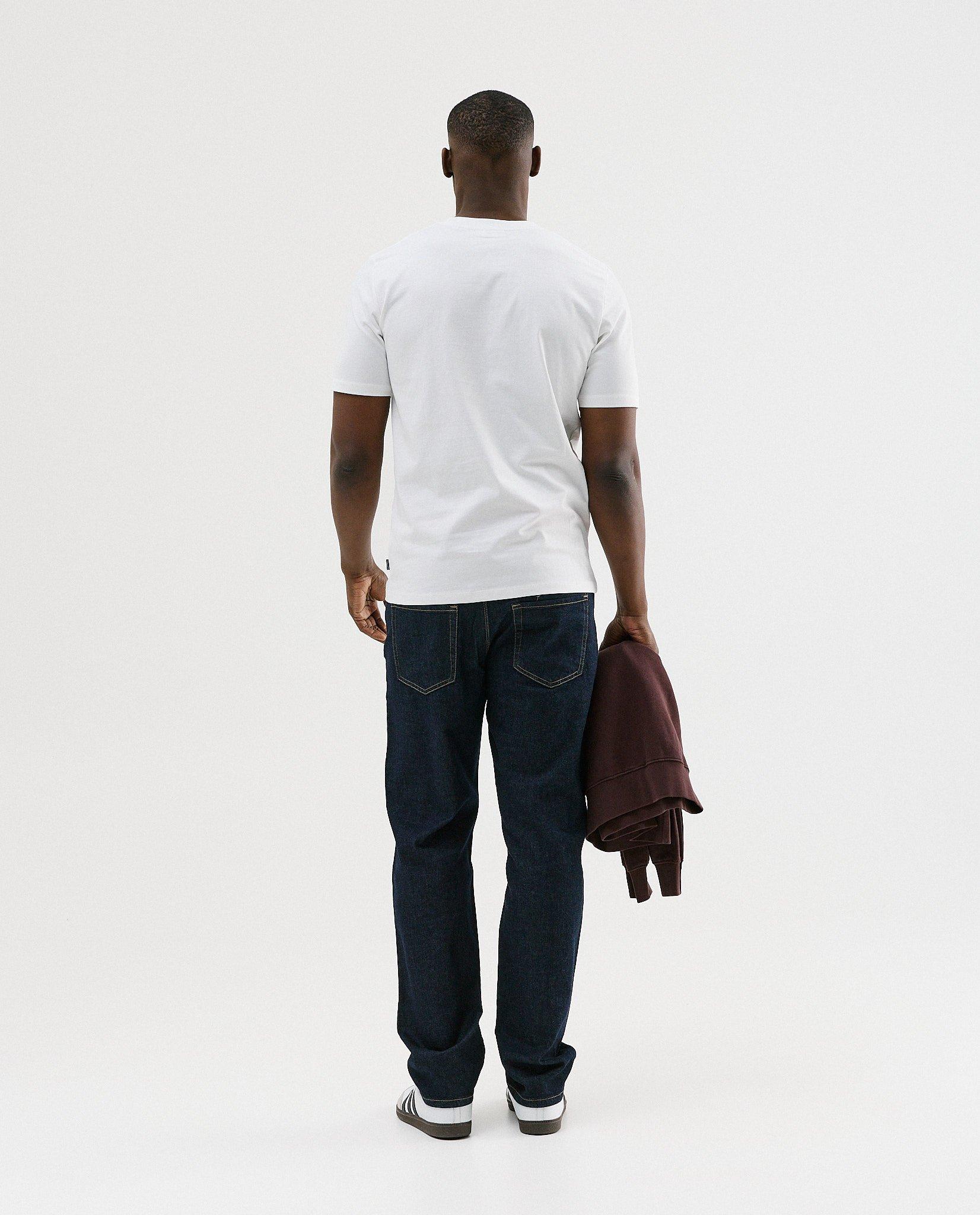 T-shirts - Donkerblauw T-shirt, regular fit
