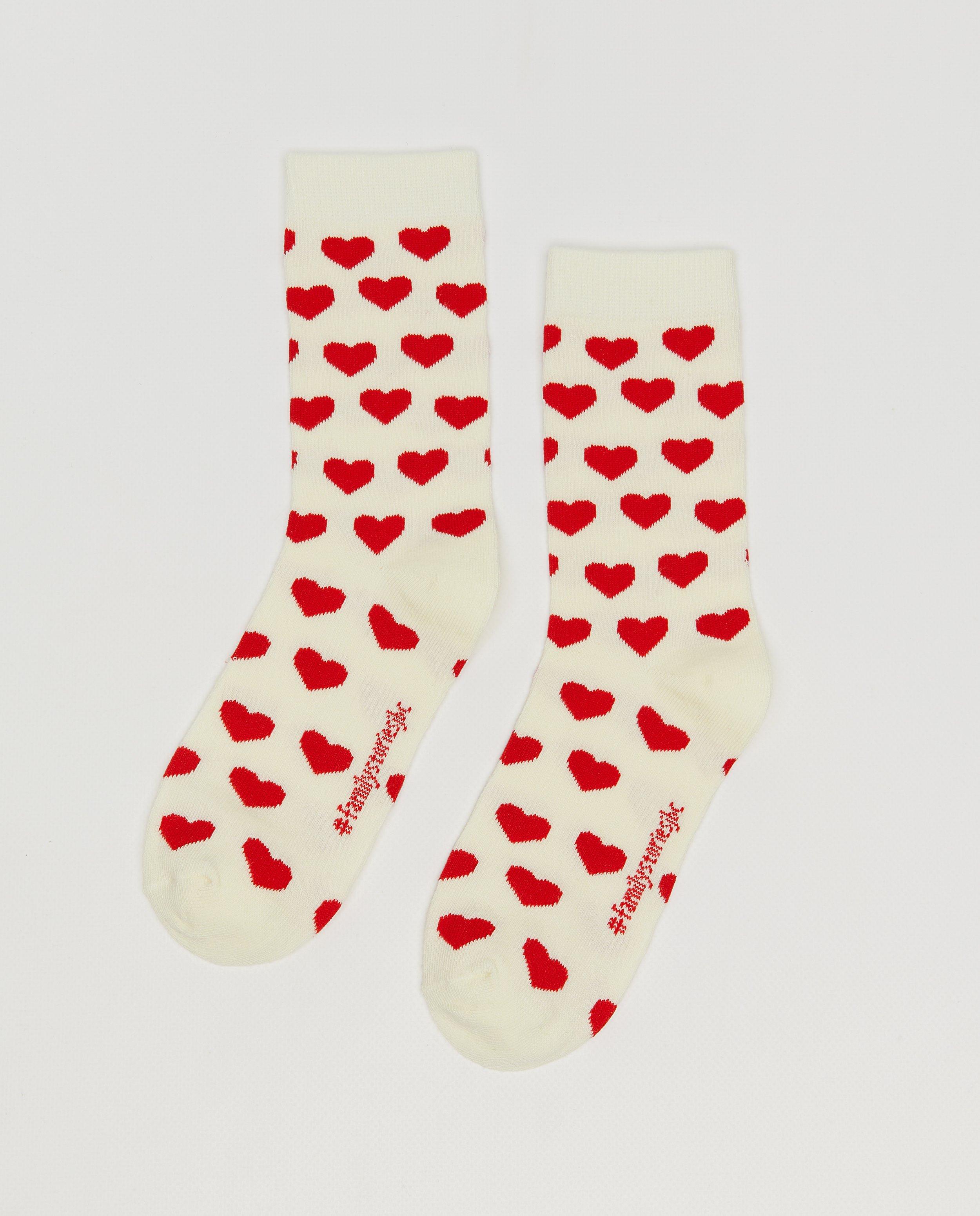 Kousen met hartjesprint, 35-38