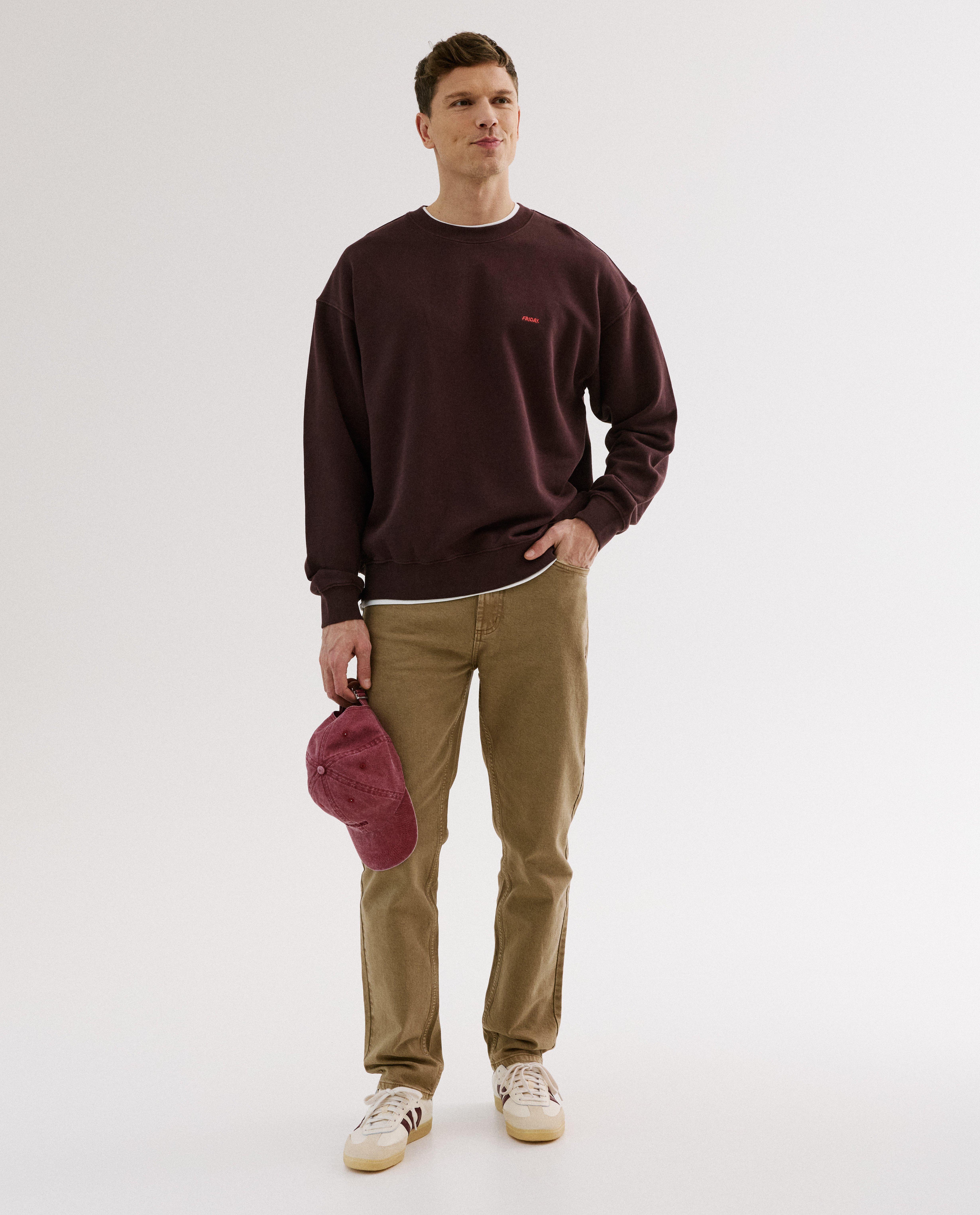 Bruine broek, regular fit - Product Detail - bruin - afbeelding nummer 4