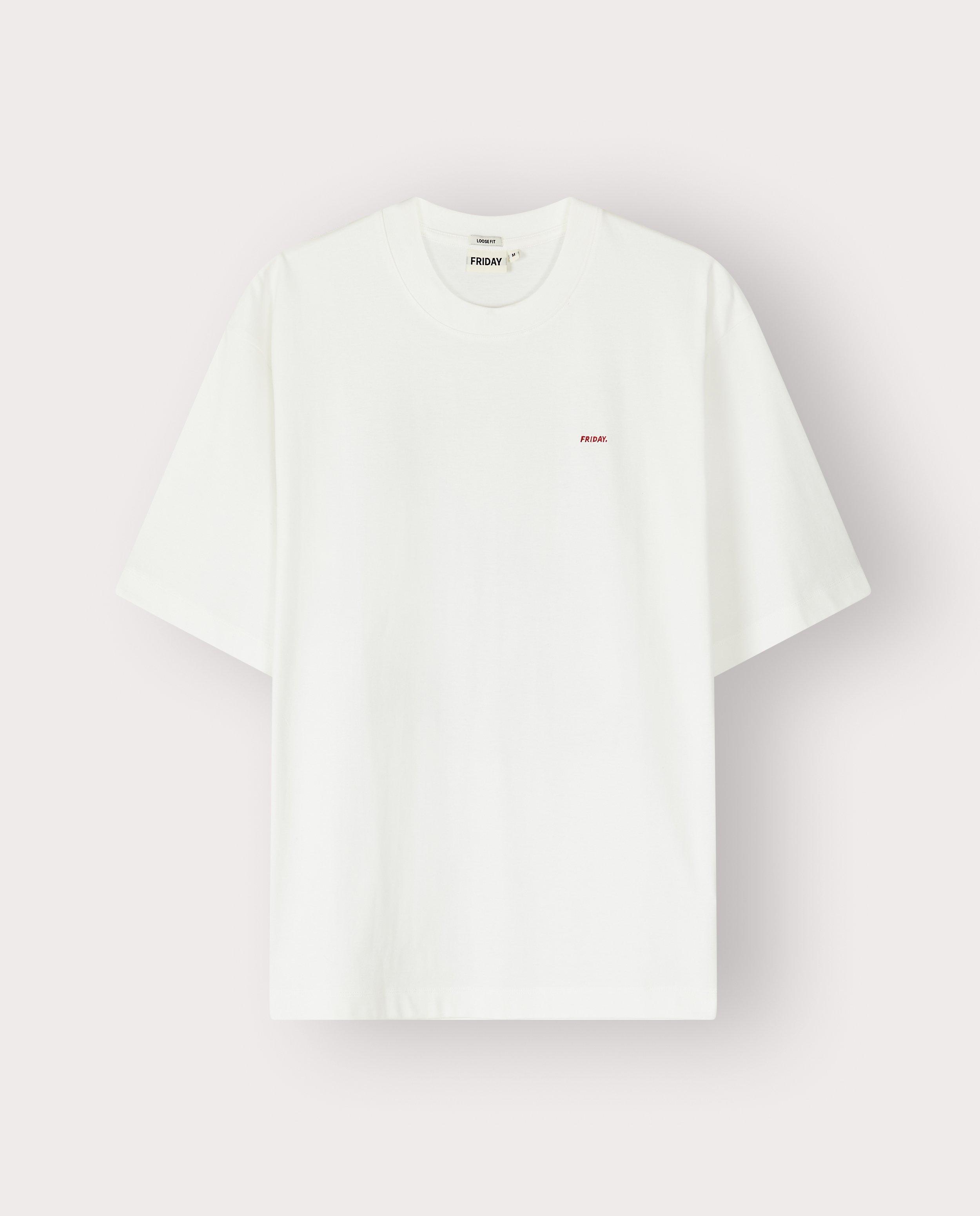 T-shirt met backprint, loose fit - Product Detail - wit - afbeelding nummer 7