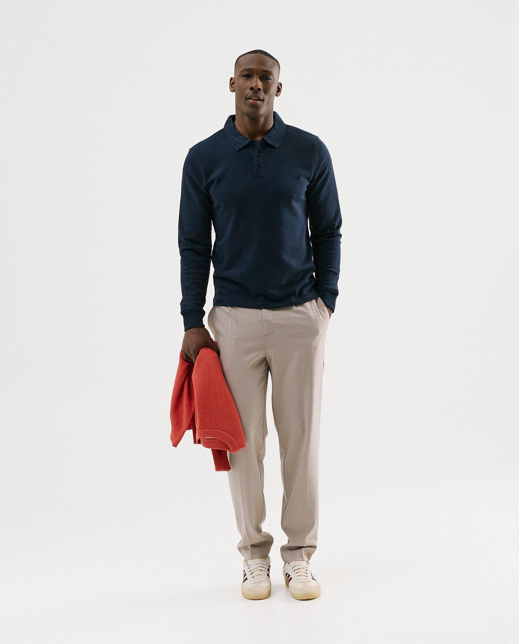 Pantalon brun clair, regular fit - D&eacute;tails du produit - brun clair - image num&eacute;ro 1