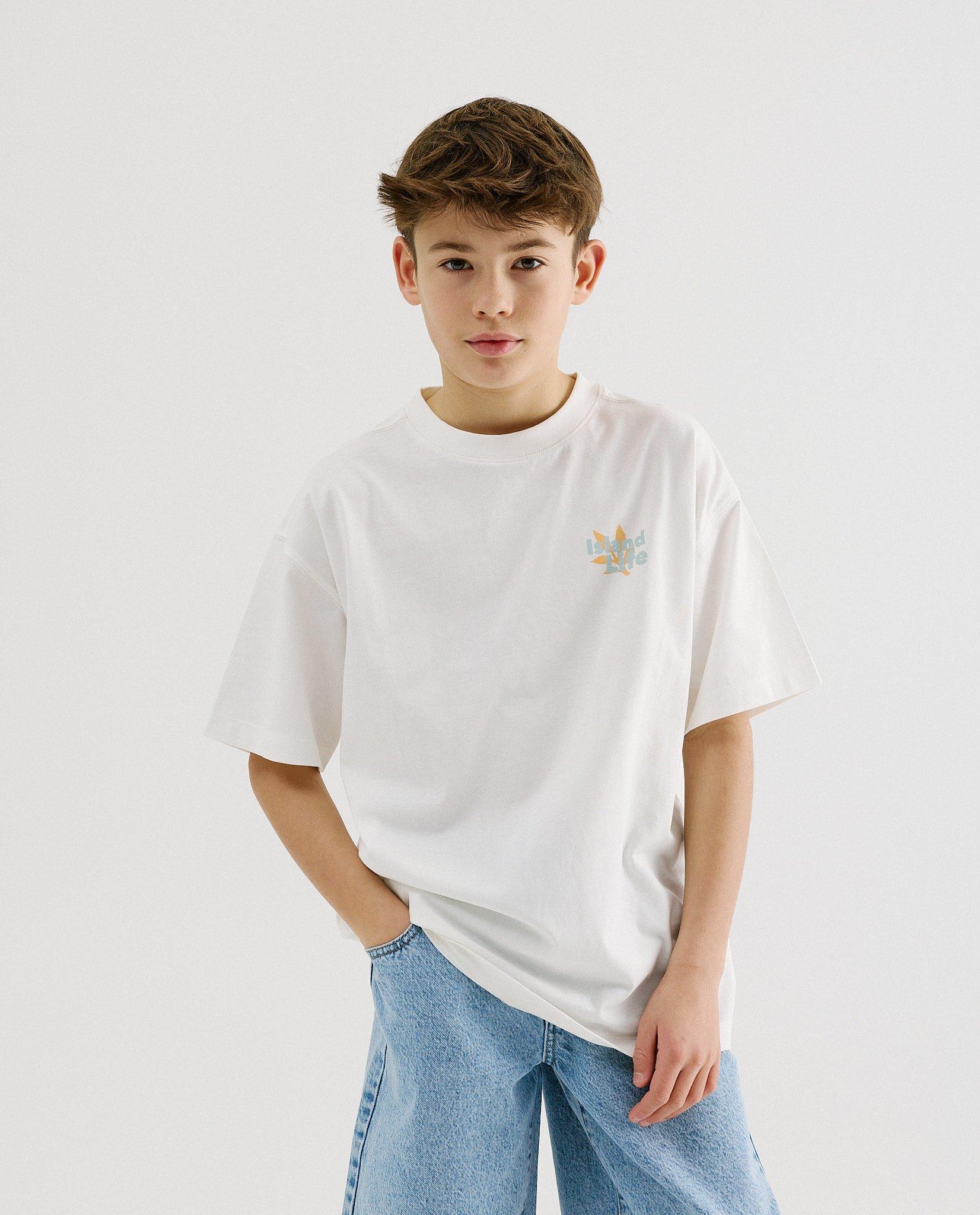 T-shirt met backprint - Product Detail - wit - afbeelding nummer 2