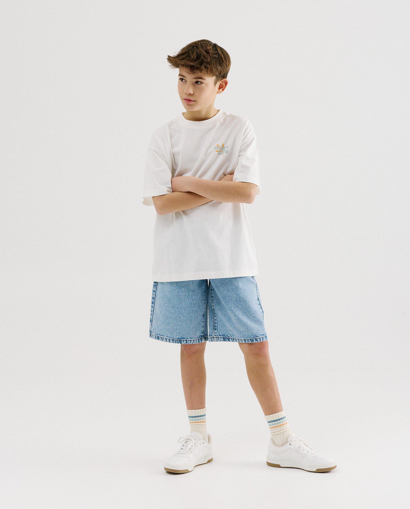 T-shirt met backprint - Product Detail - wit - afbeelding nummer 3