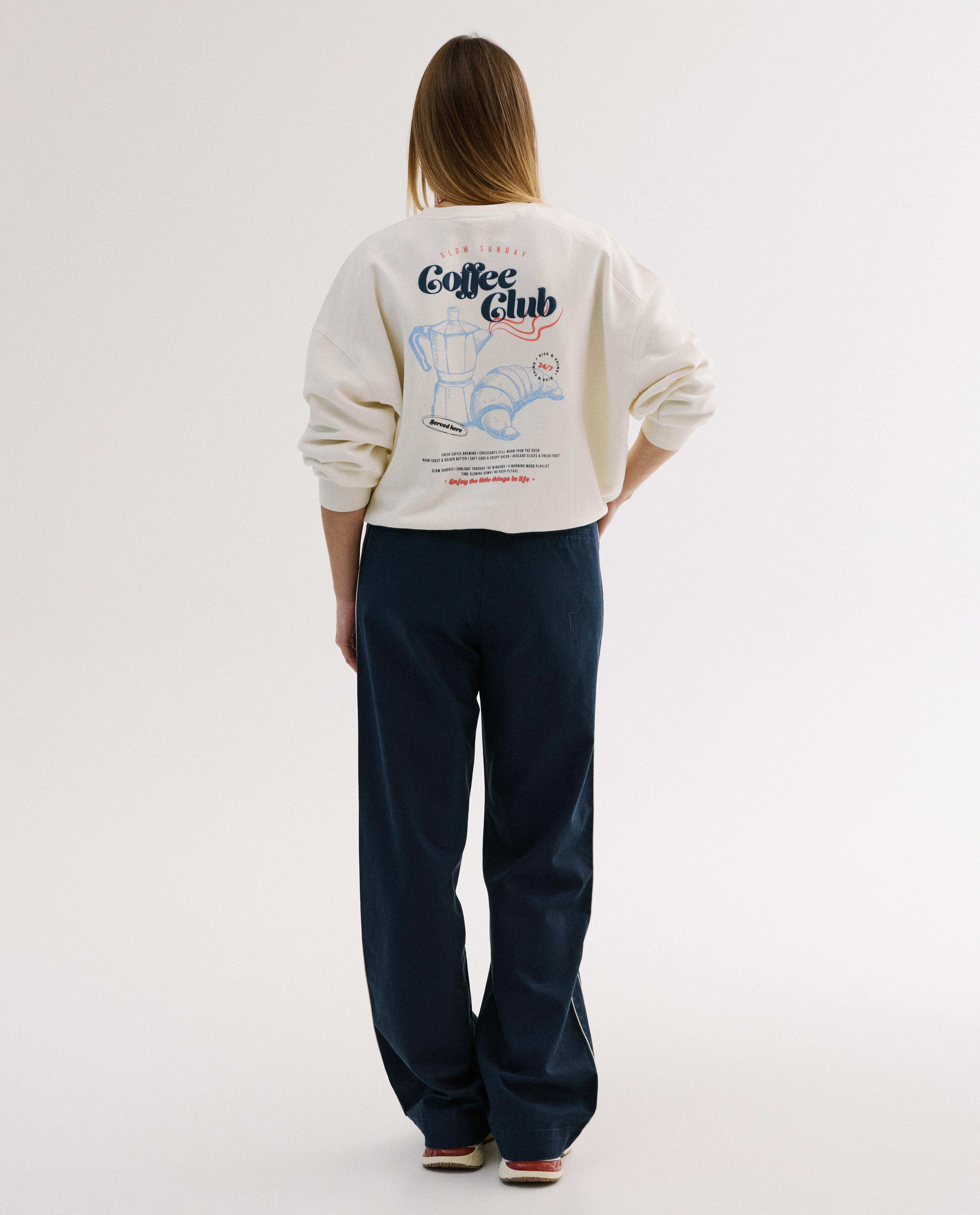 Broek met zijstreep - Product Detail - donkerblauw - afbeelding nummer 2