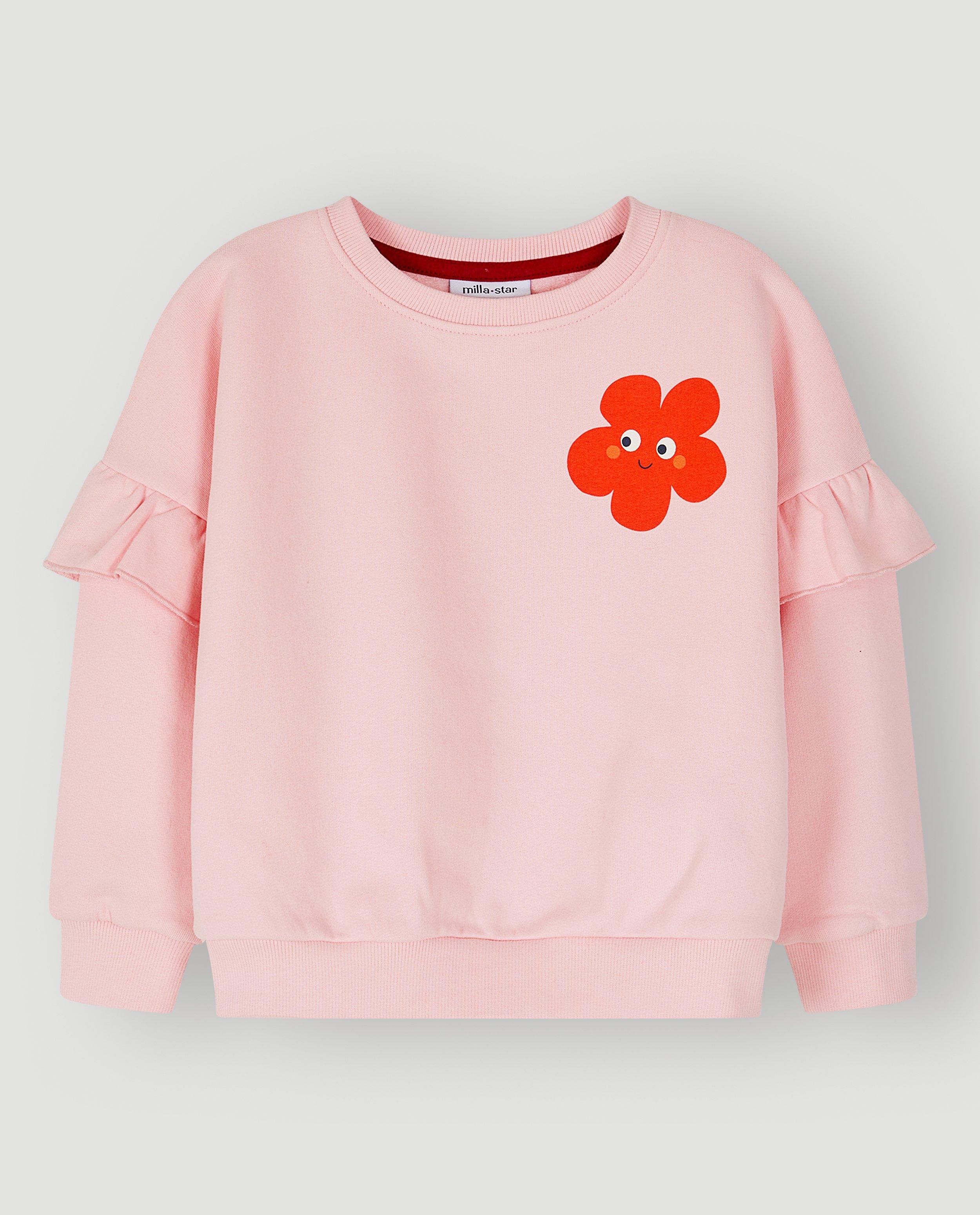 Sweat avec backprint - D&eacute;tails du produit - rose - image num&eacute;ro 5