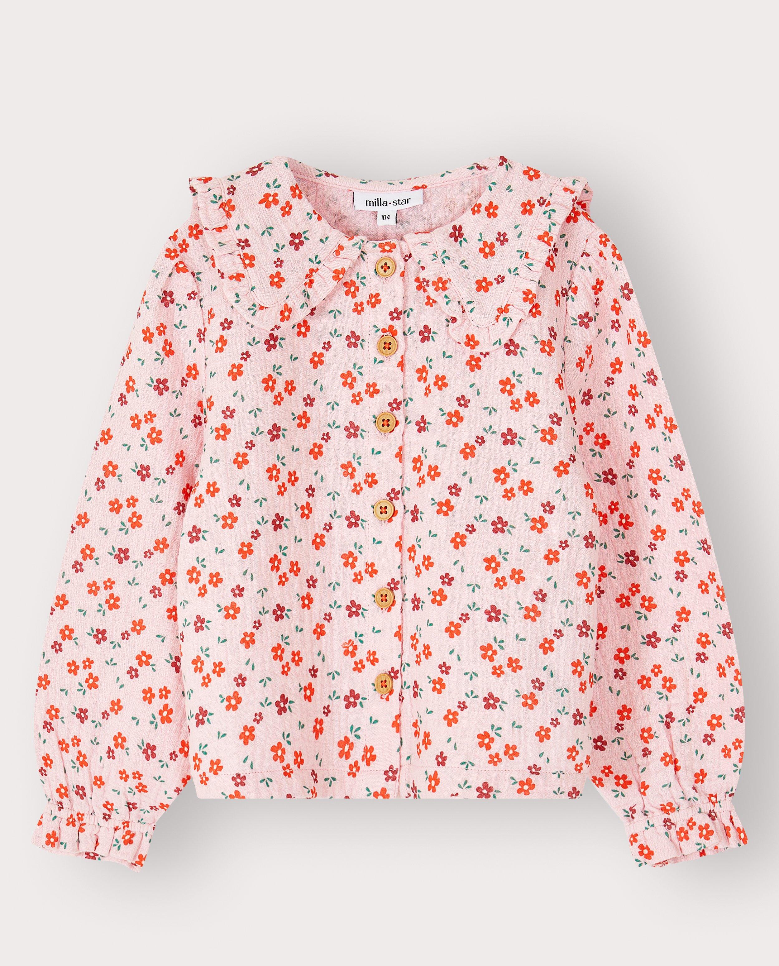 Chemises - Blouse &agrave; imprim&eacute; fleuri